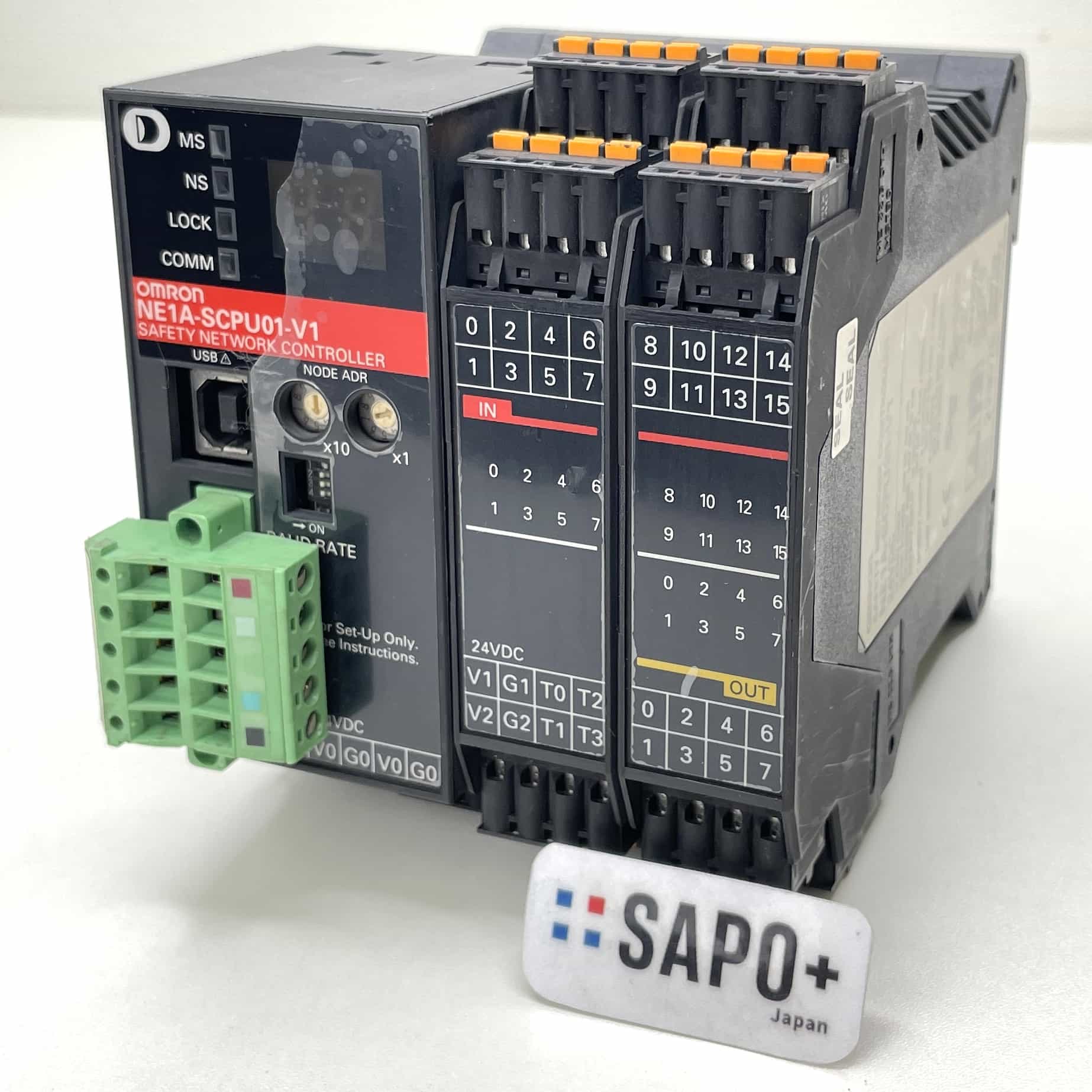 NE1A-SCPU01-V1 24VDC セーフティネットワークコントローラ オムロン