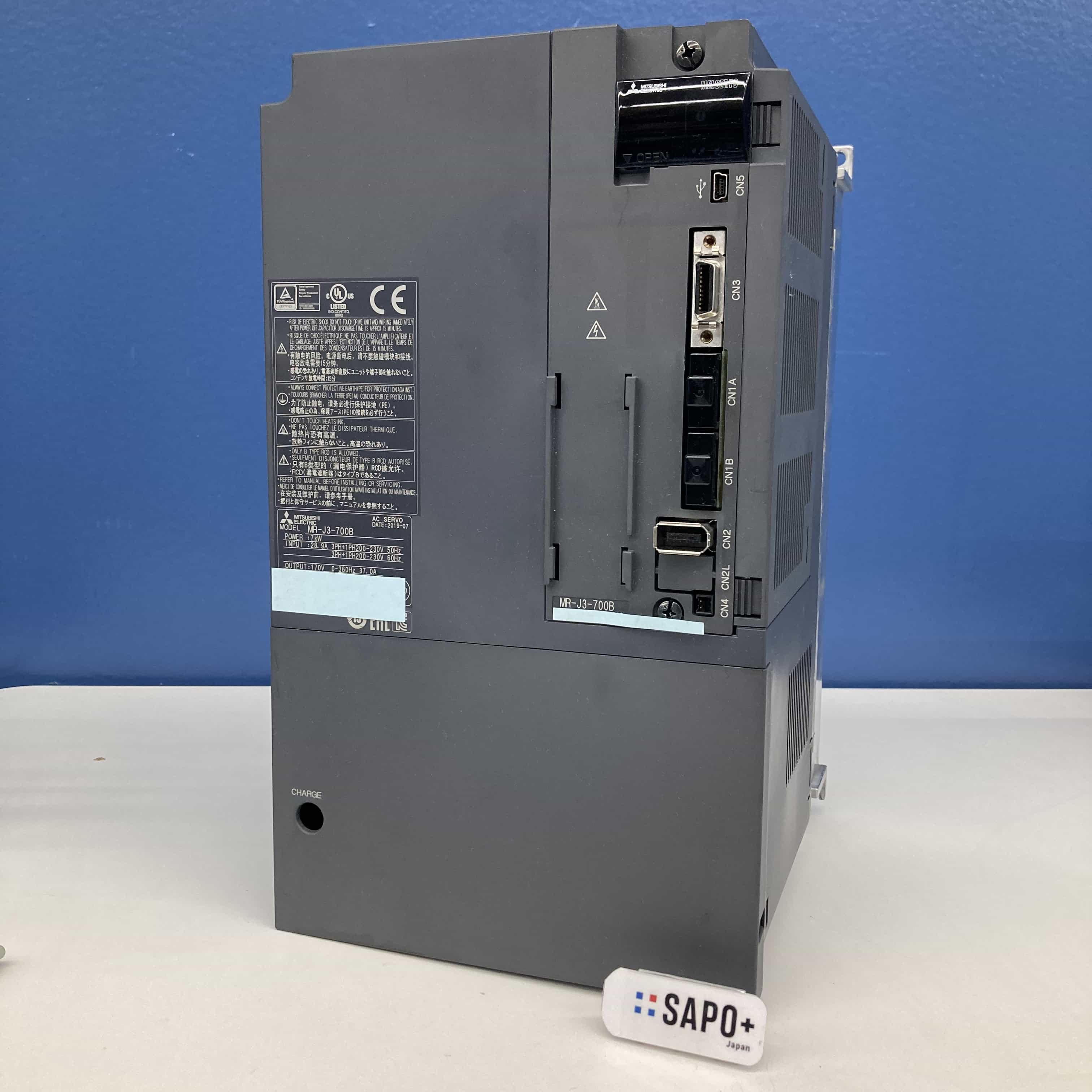MR-J3-700B 2019年製 ACサーボアンプ 三菱電機