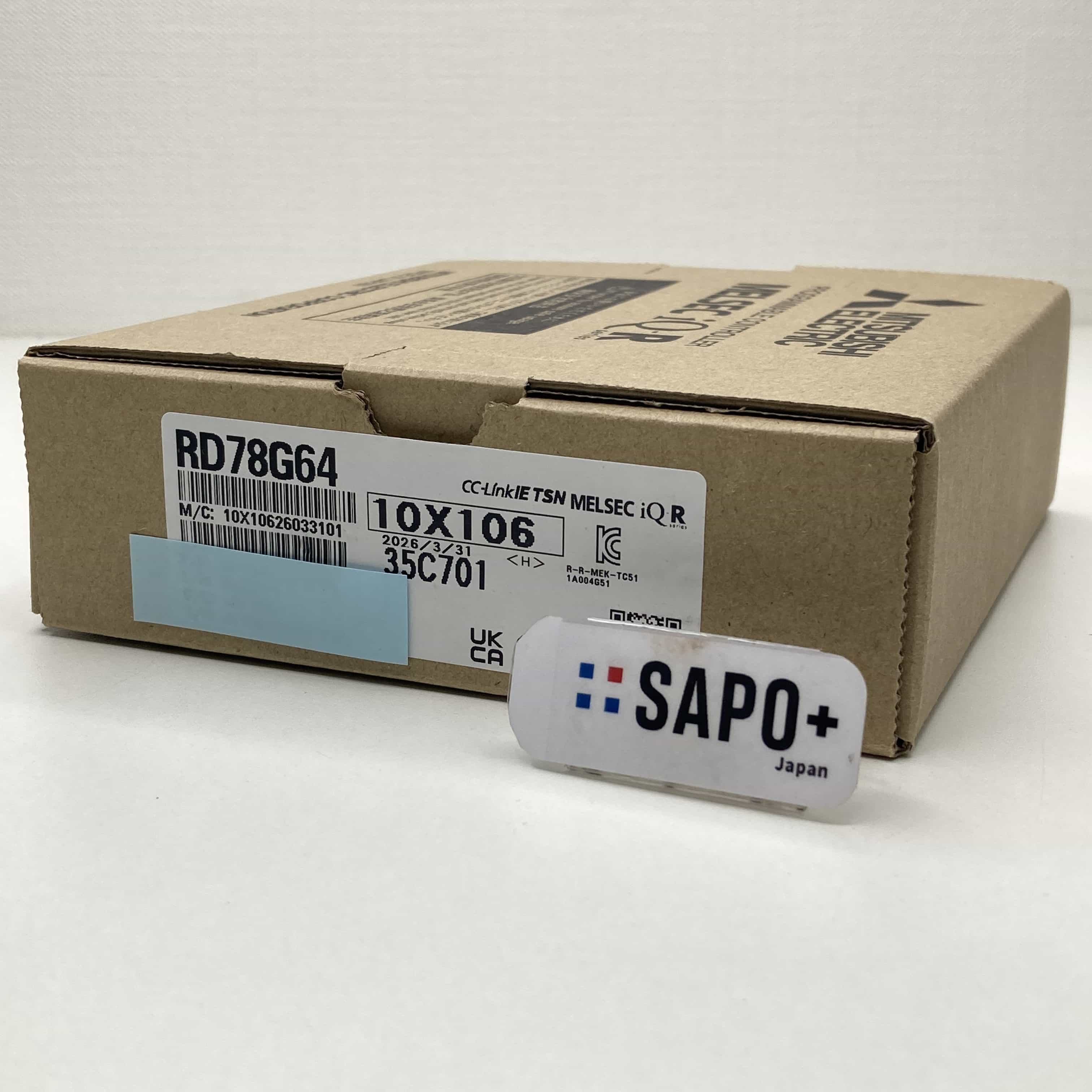 RD78G64 2026年製 モーションコントローラモジュール 三菱電機