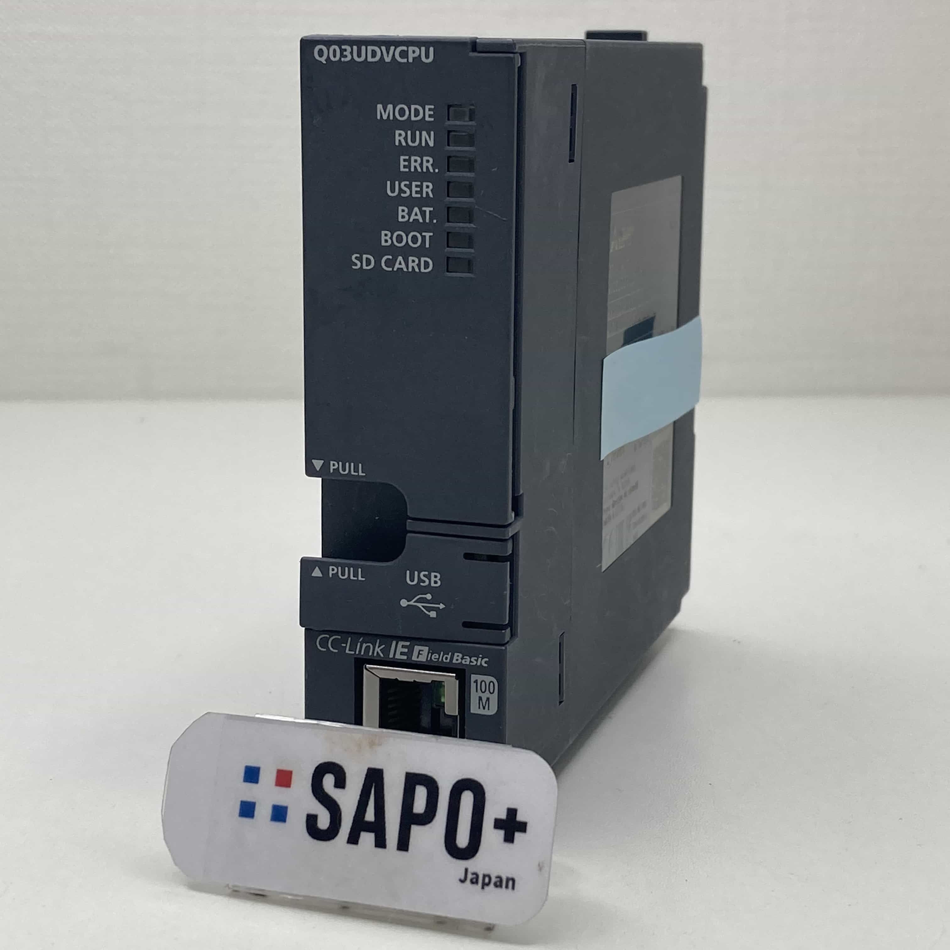 Q03UDVCPU 2018年製 初期化済 CPUユニット 三菱電機