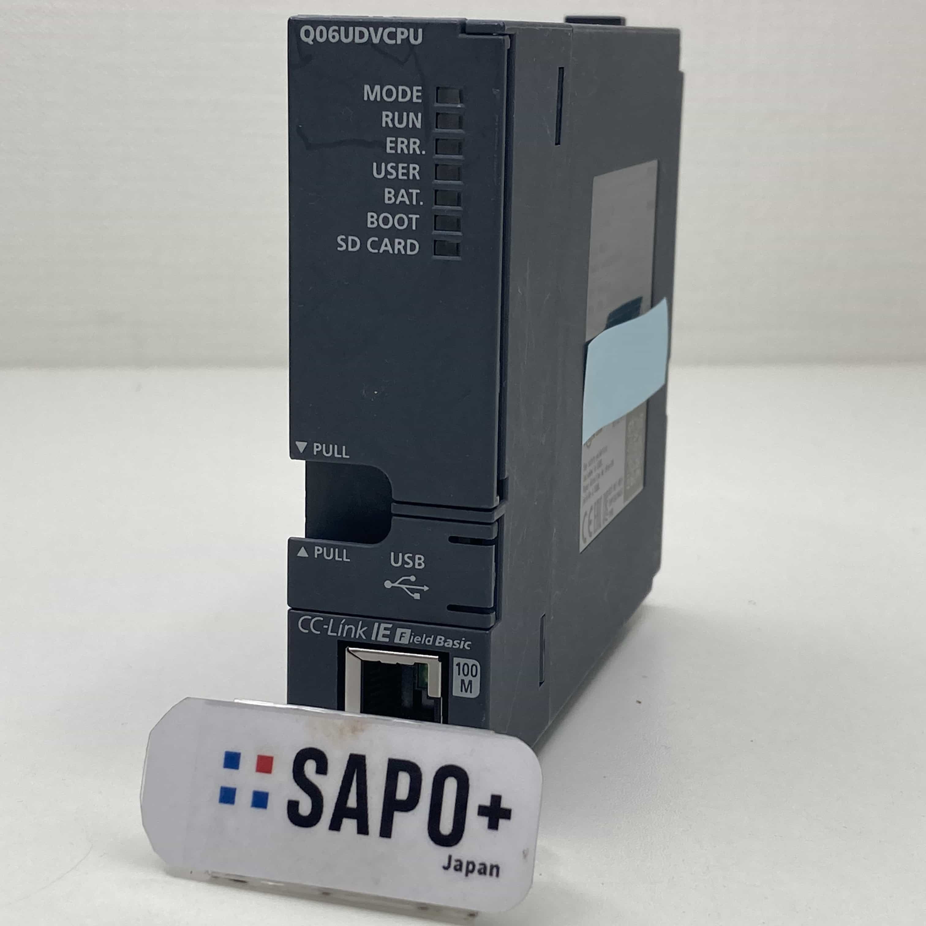 Q06UDVCPU 2019年製 初期化済 CPUユニット 三菱電機