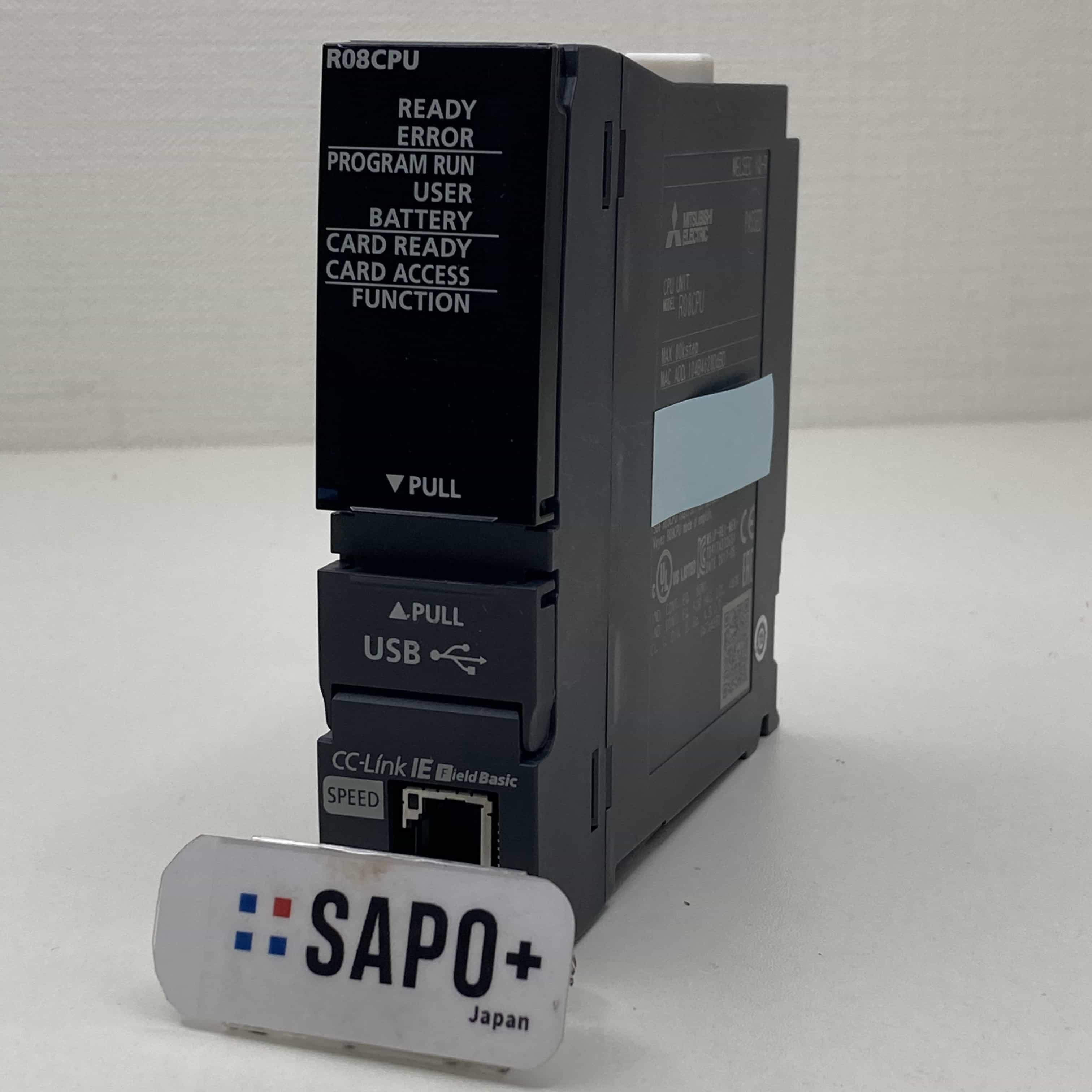 R08CPU 2017年製 初期化済 CPUユニット 三菱電機