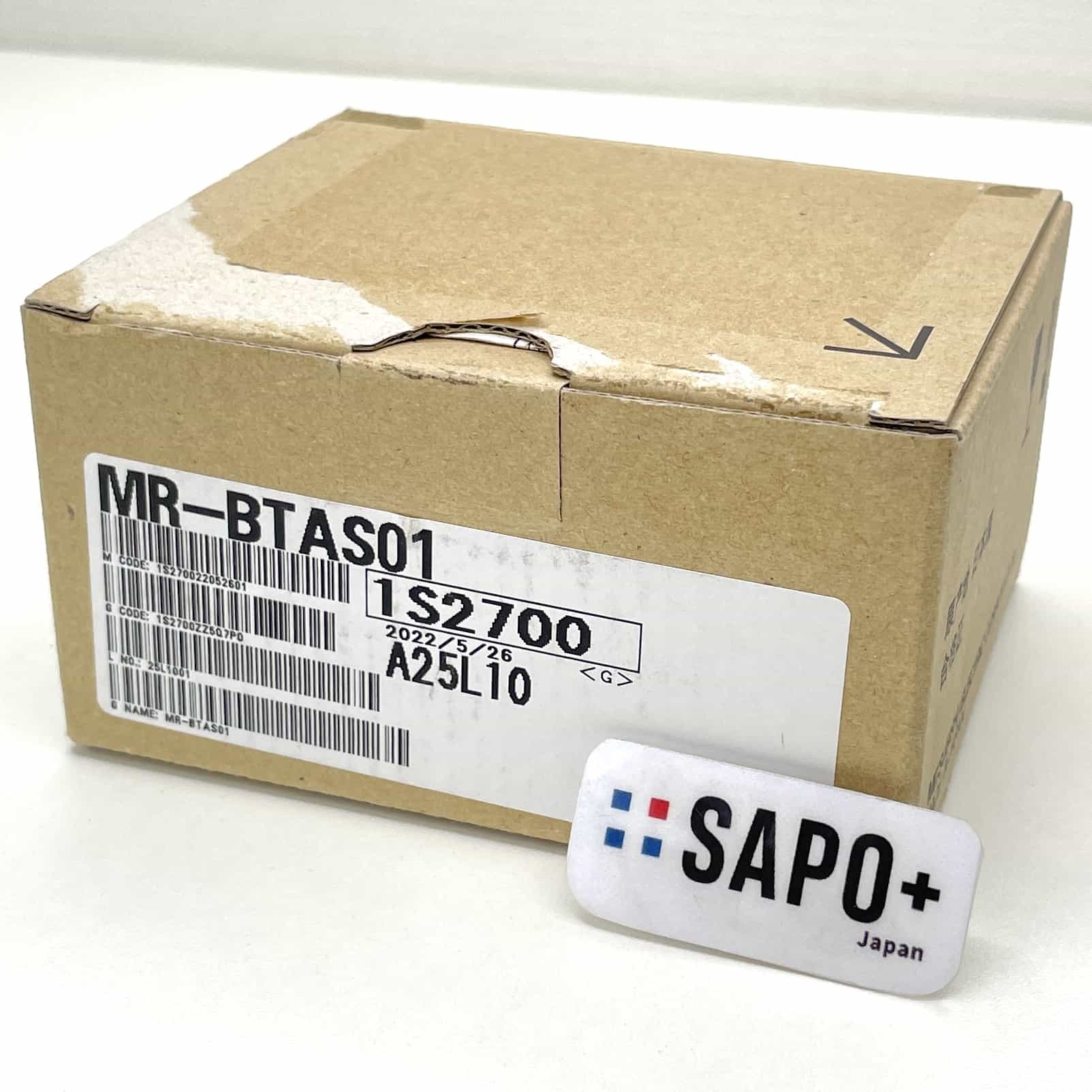 MR-BTAS01 2022年製 サーボアンプ用バッテリーボックス 三菱電機