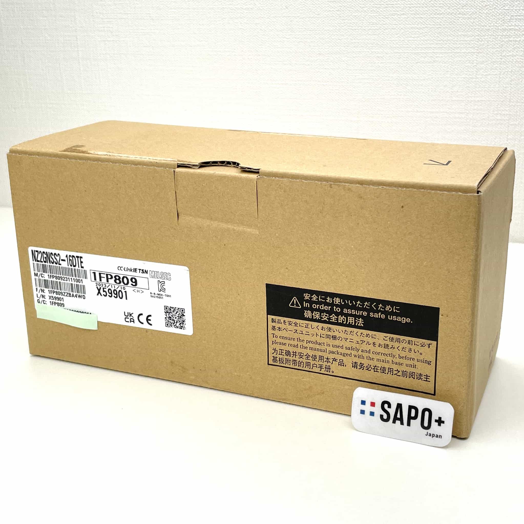 NZ2GNSS2-16DTE 2023年製 CC-Link IE TSNリモートI/Oユニット 三菱電機