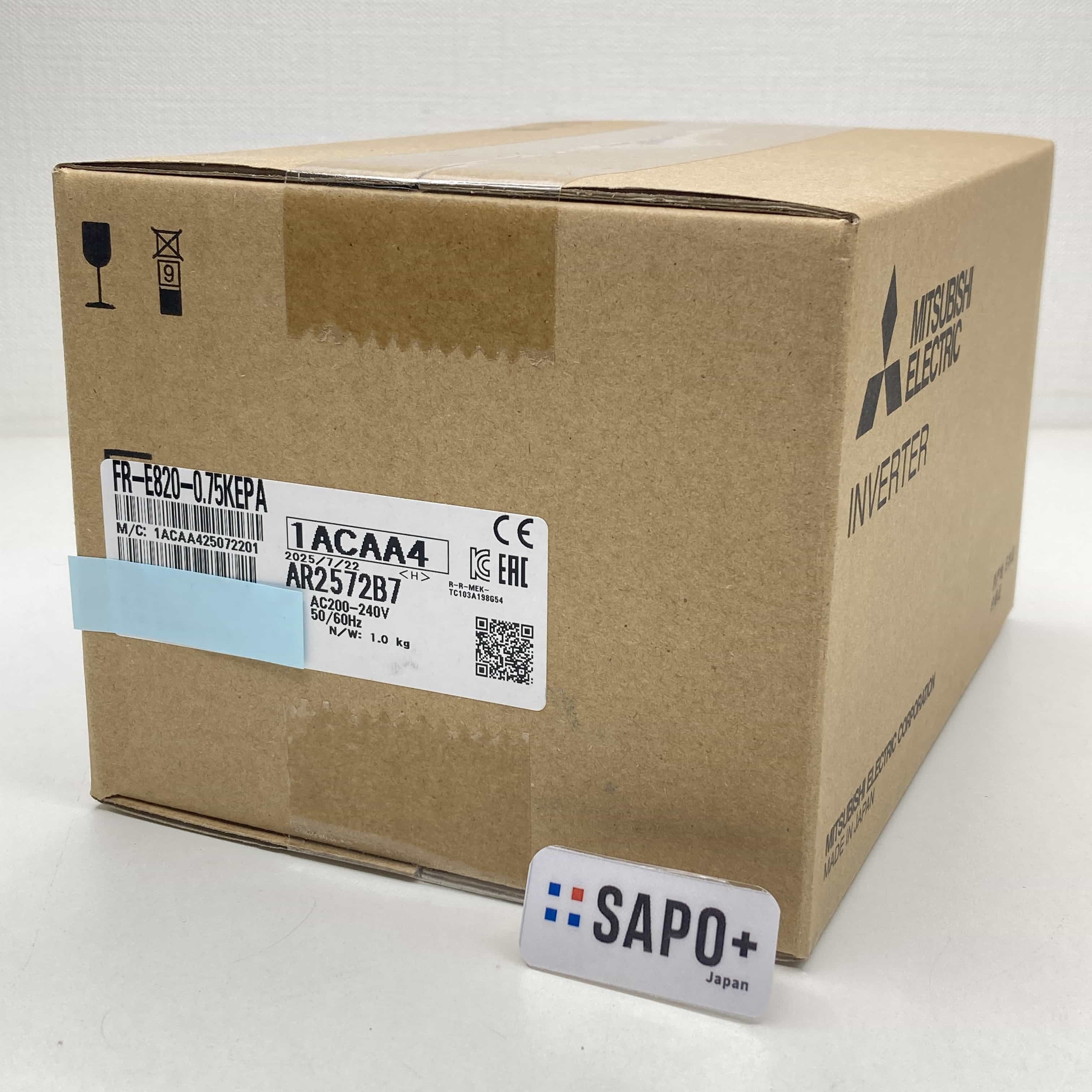 FR-E820-0.75KEPA 2025年製 インバータ 三菱電機