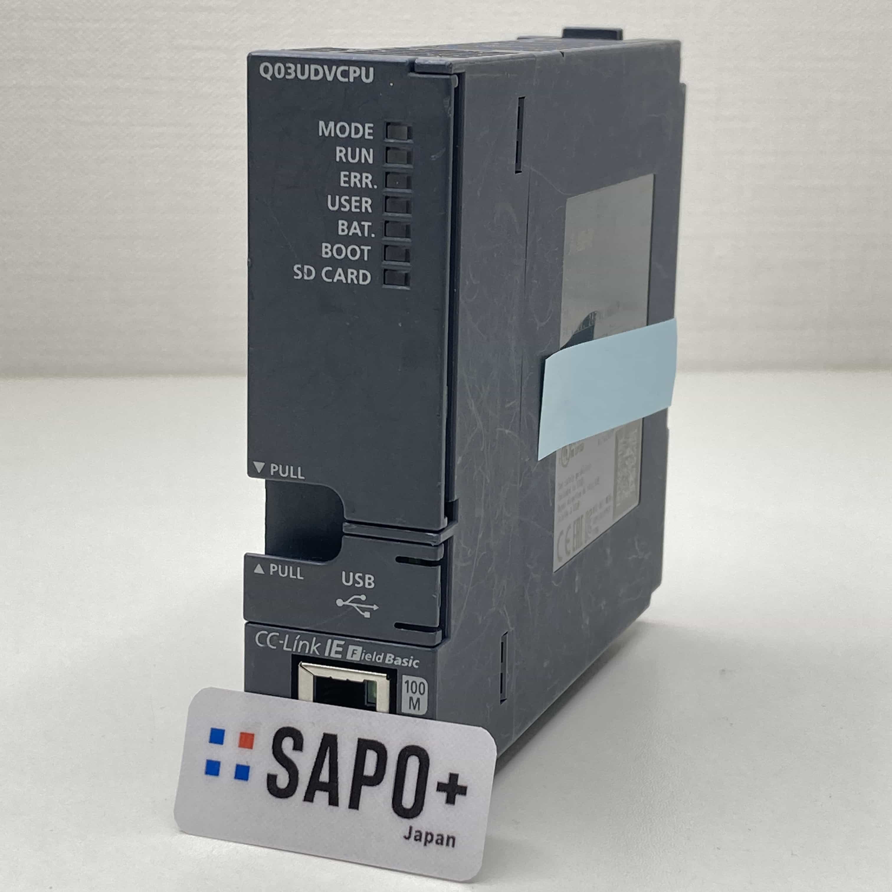 Q03UDVCPU 2020年製 初期化済 CPUユニット 三菱電機