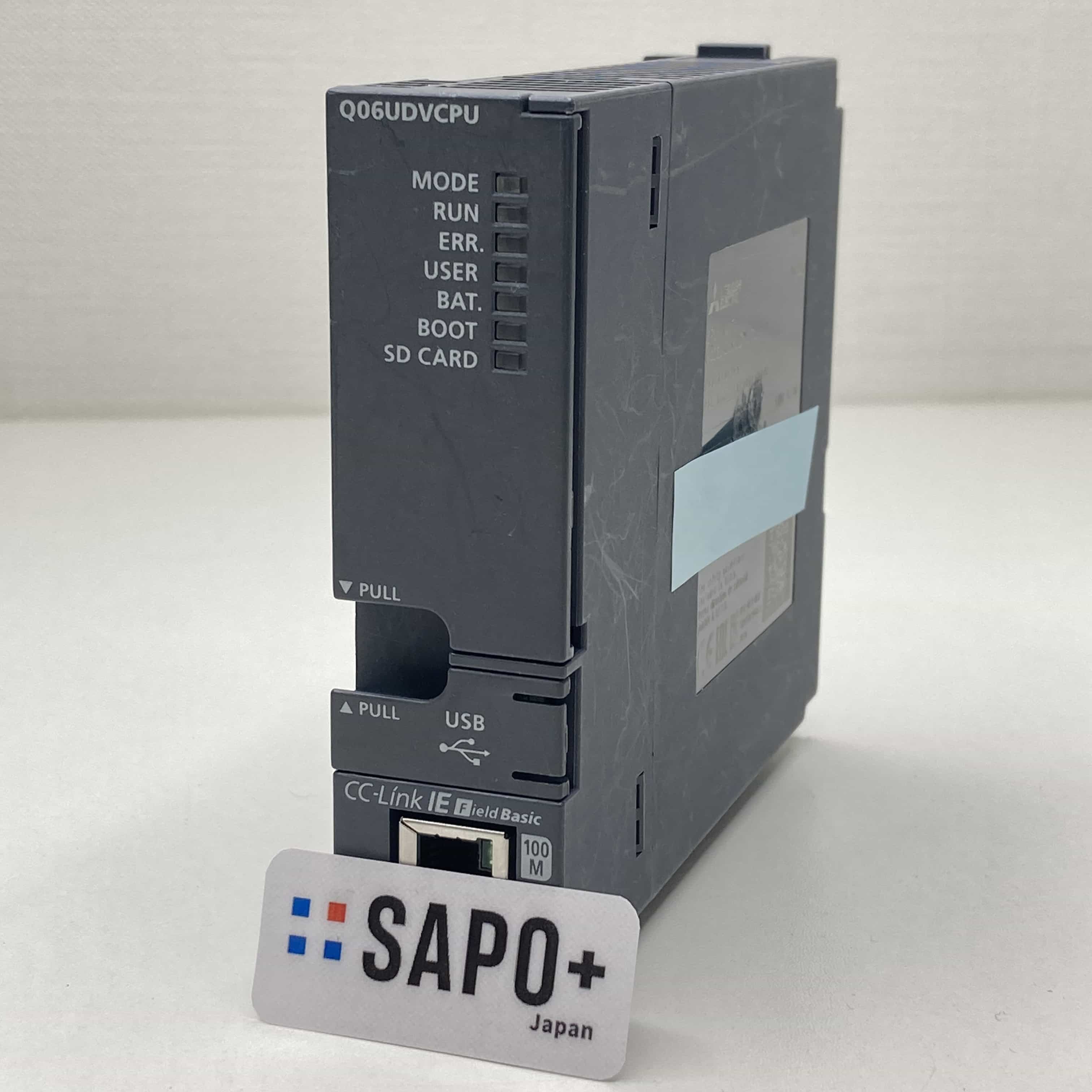 Q06UDVCPU 2018年製 初期化済 CPUユニット 三菱電機