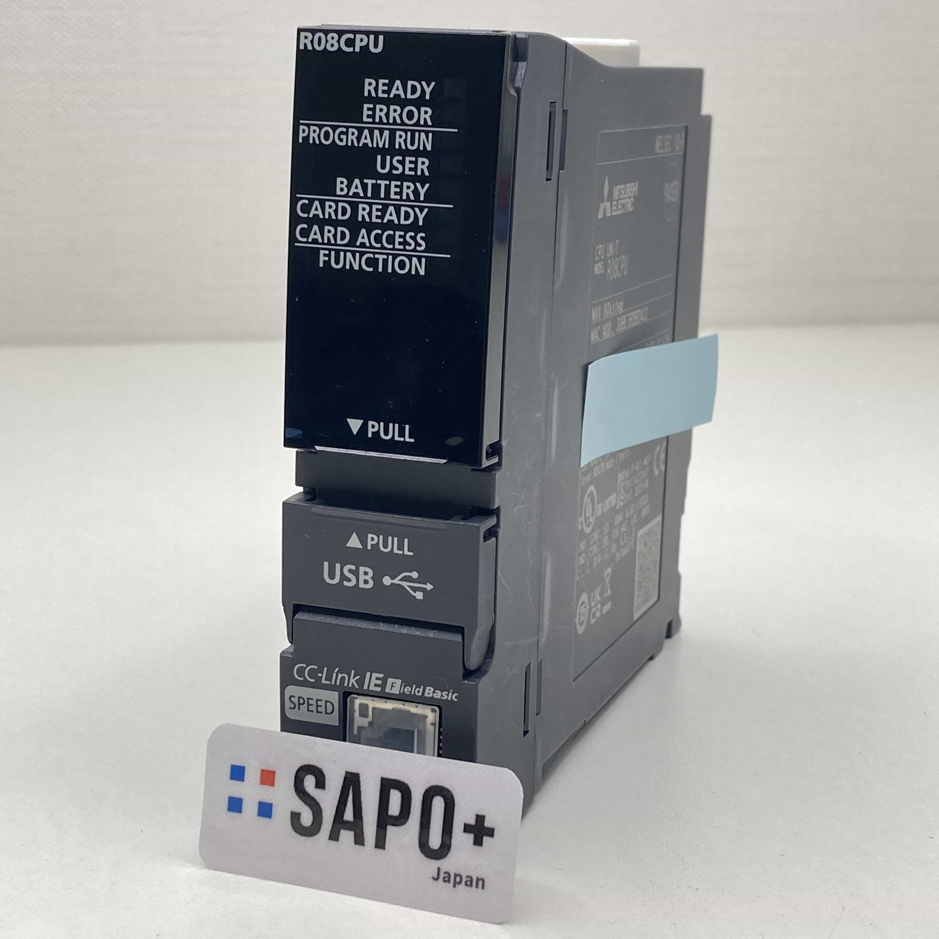 R08CPU 2023年製 初期化済 CPUユニット 三菱電機