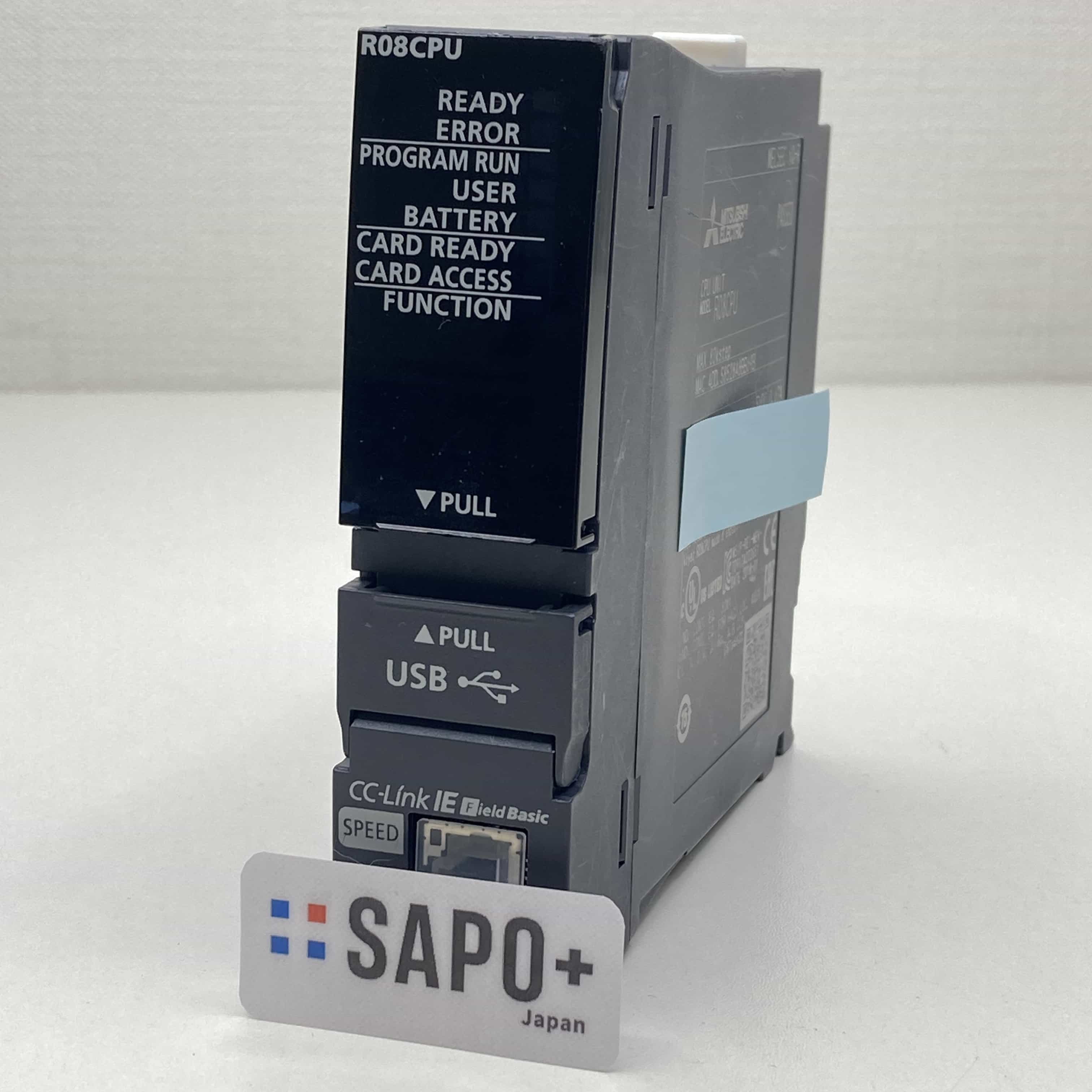 R08CPU 2018年製 初期化済 CPUユニット 三菱電機