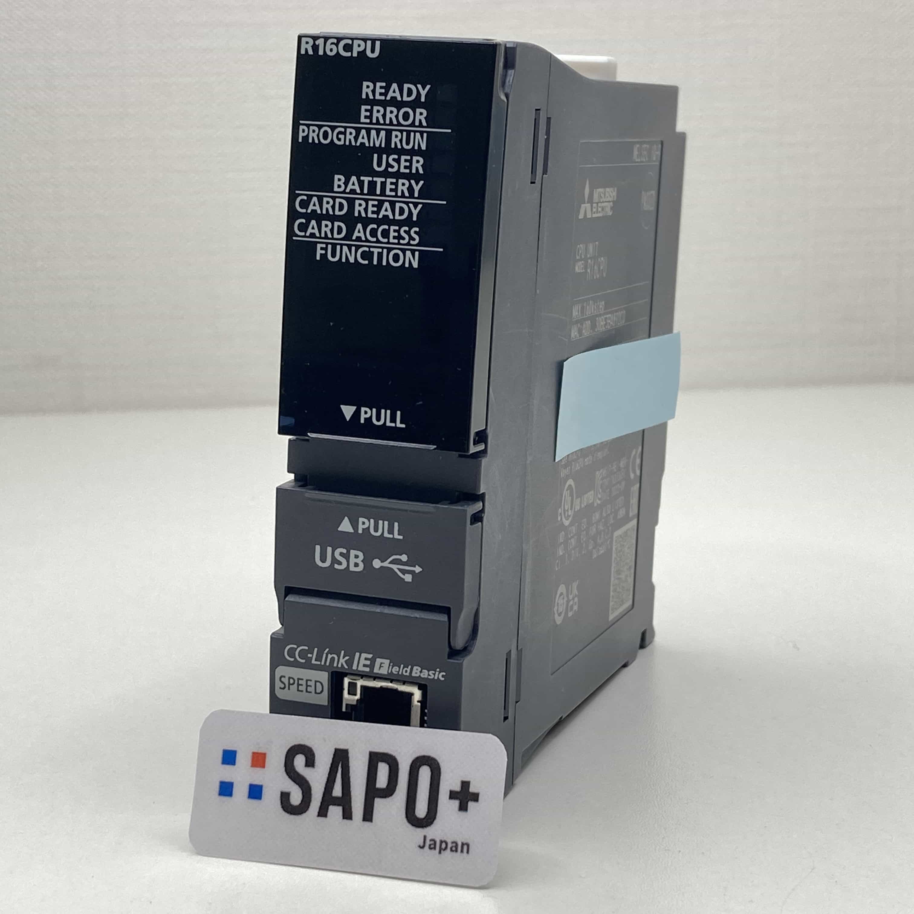 R16CPU 2022年製 初期化済 CPUユニット 三菱電機