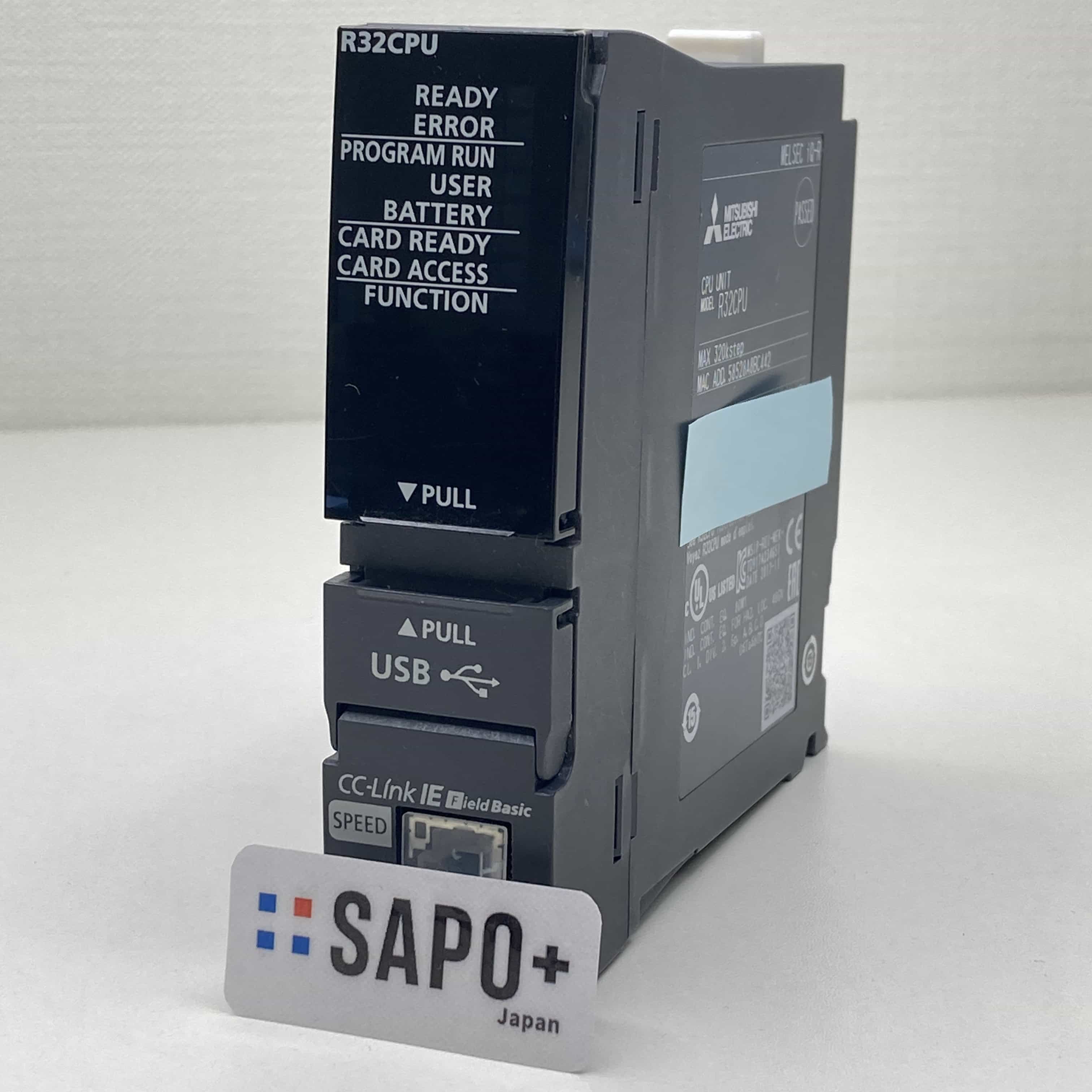 R32CPU 2017年製 初期化済 CPUユニット 三菱電機