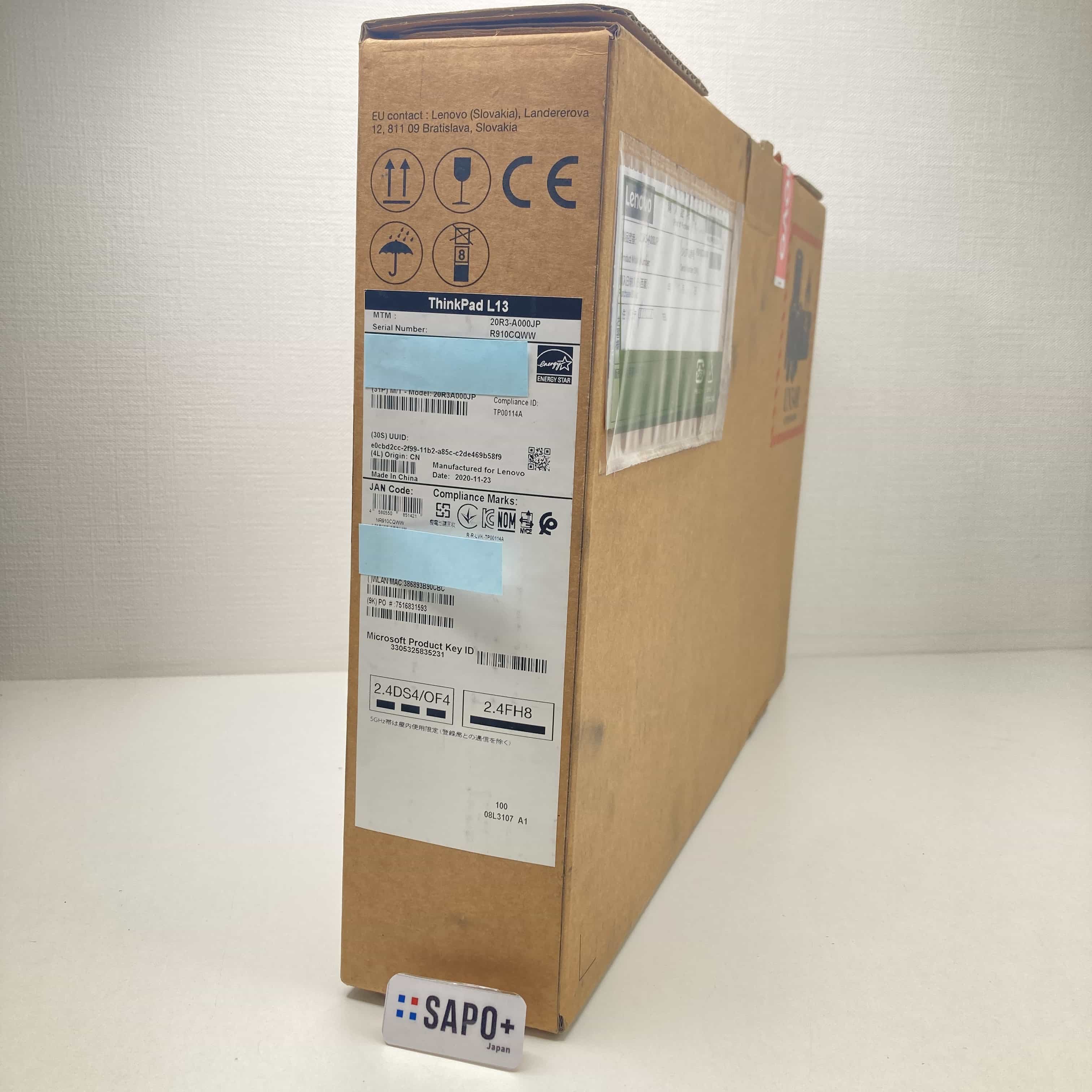 20R3-A000JP 2020年製 本体のみ 産業用PC Lenovo