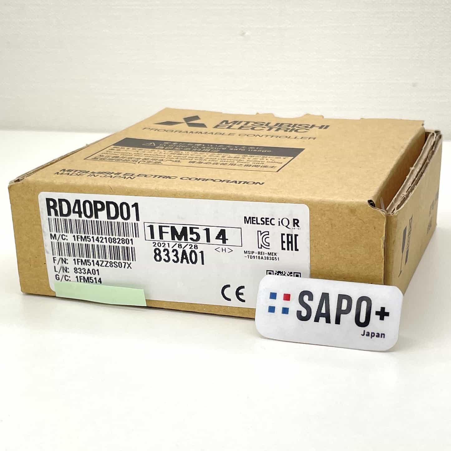 RD40PD01 2021年製 高速多チャネル脈動入力ユニット 三菱電機