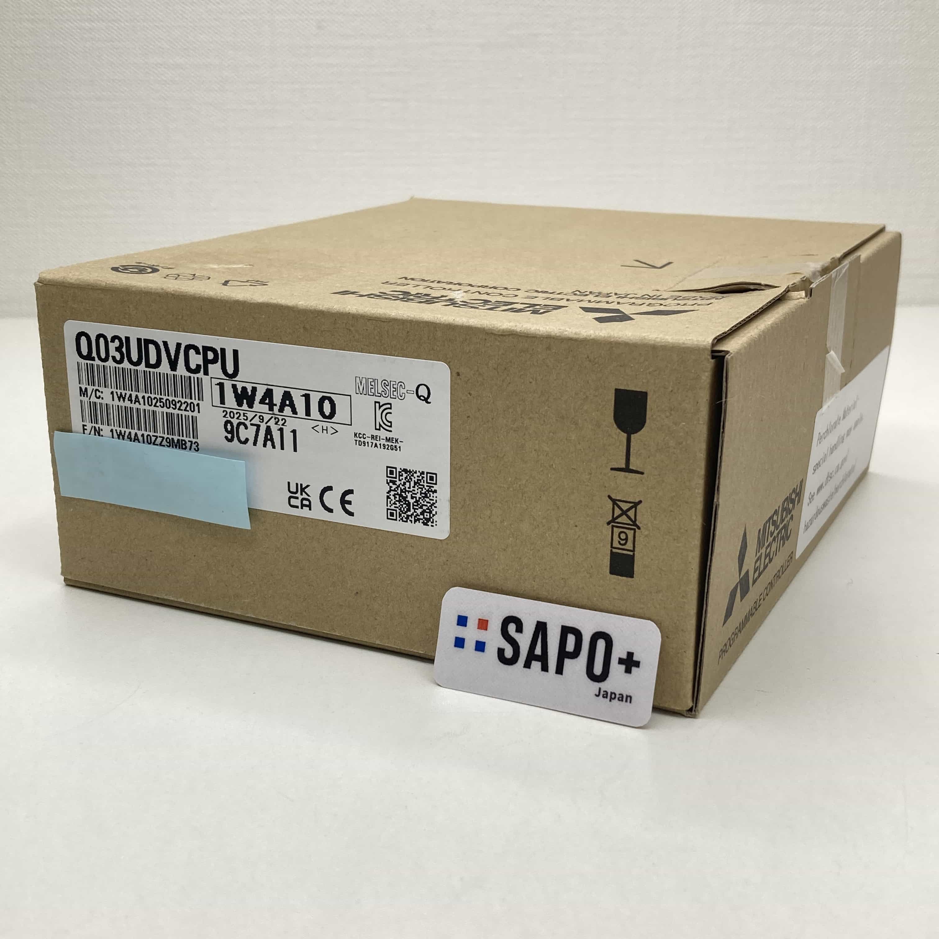 Q03UDVCPU 2025年製 PLC CPUユニット 三菱電機