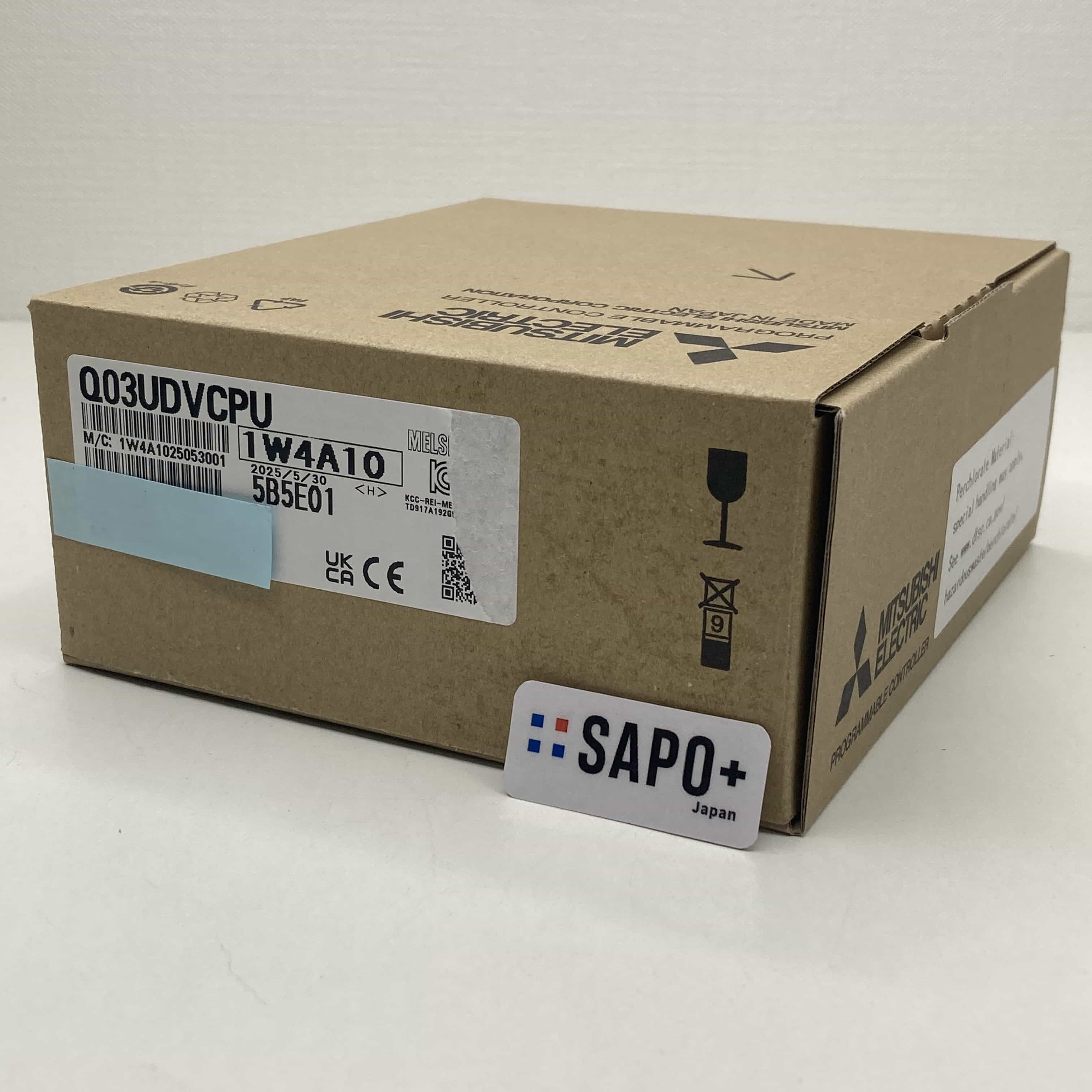 Q03UDVCPU 2025年製 PLC CPUユニット 三菱電機