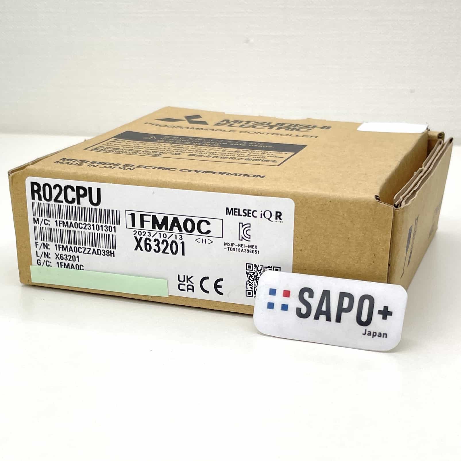 R02CPU 2023年製 内袋開封済 PLC CPUユニット 三菱電機