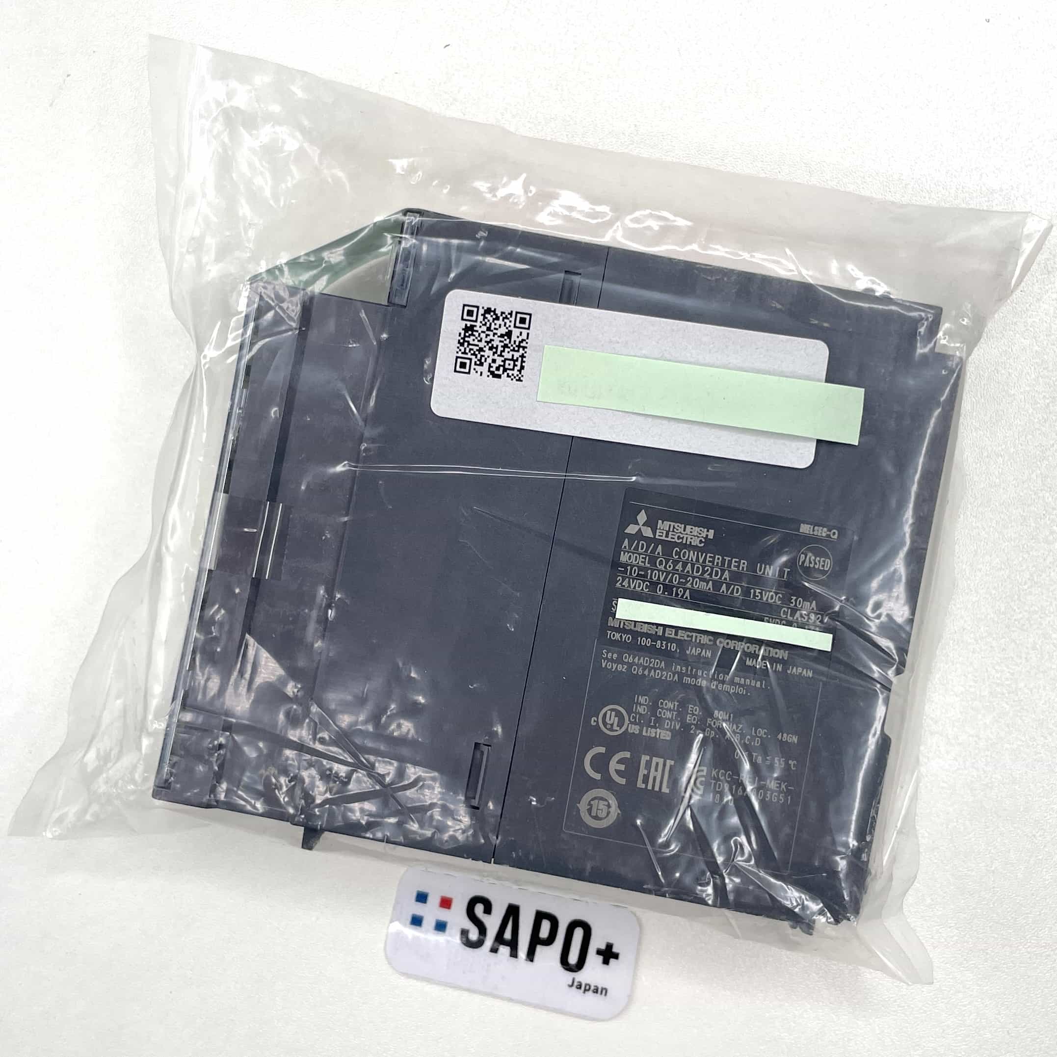 Q64AD2DA 2018年製 アナログ入出力ユニット 三菱電機