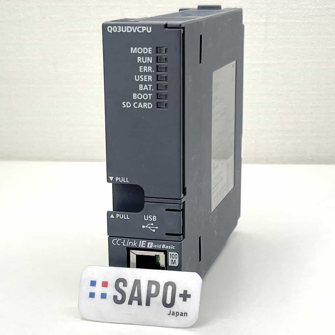 Q03UDVCPU 2018年製 初期化済 PLC CPUユニット 三菱電機