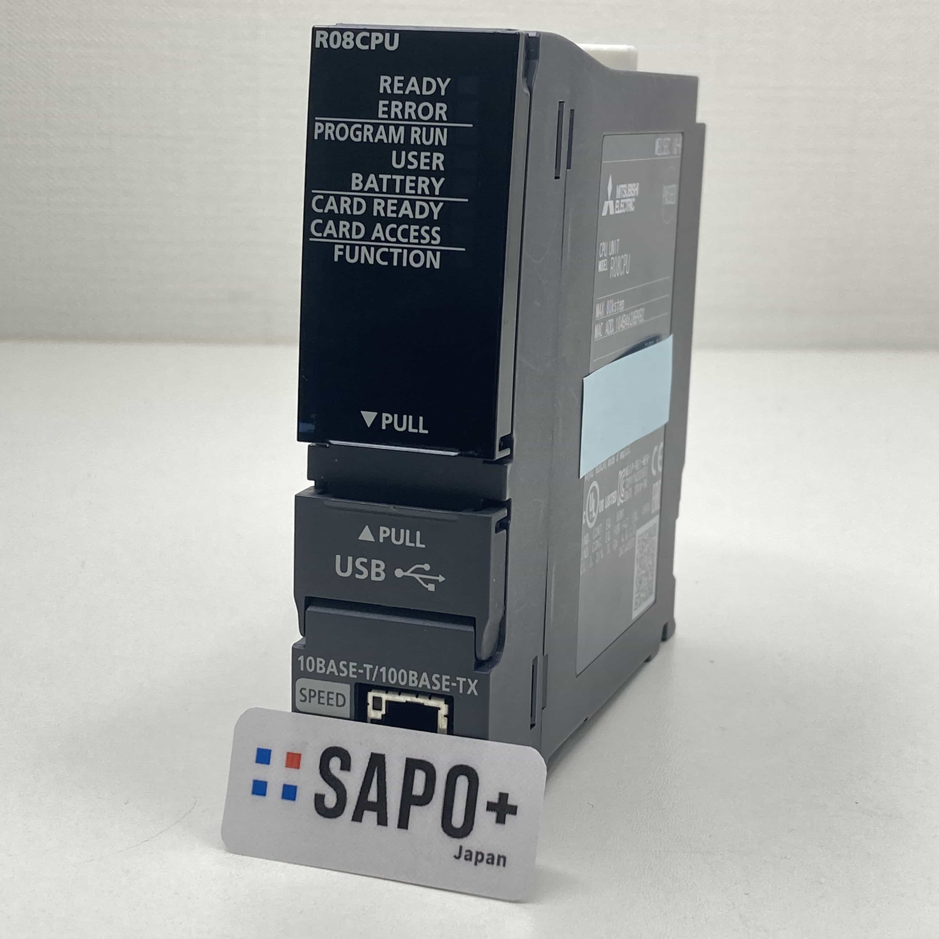 R08CPU 2016年製 初期化済 PLC CPUユニット 三菱電機