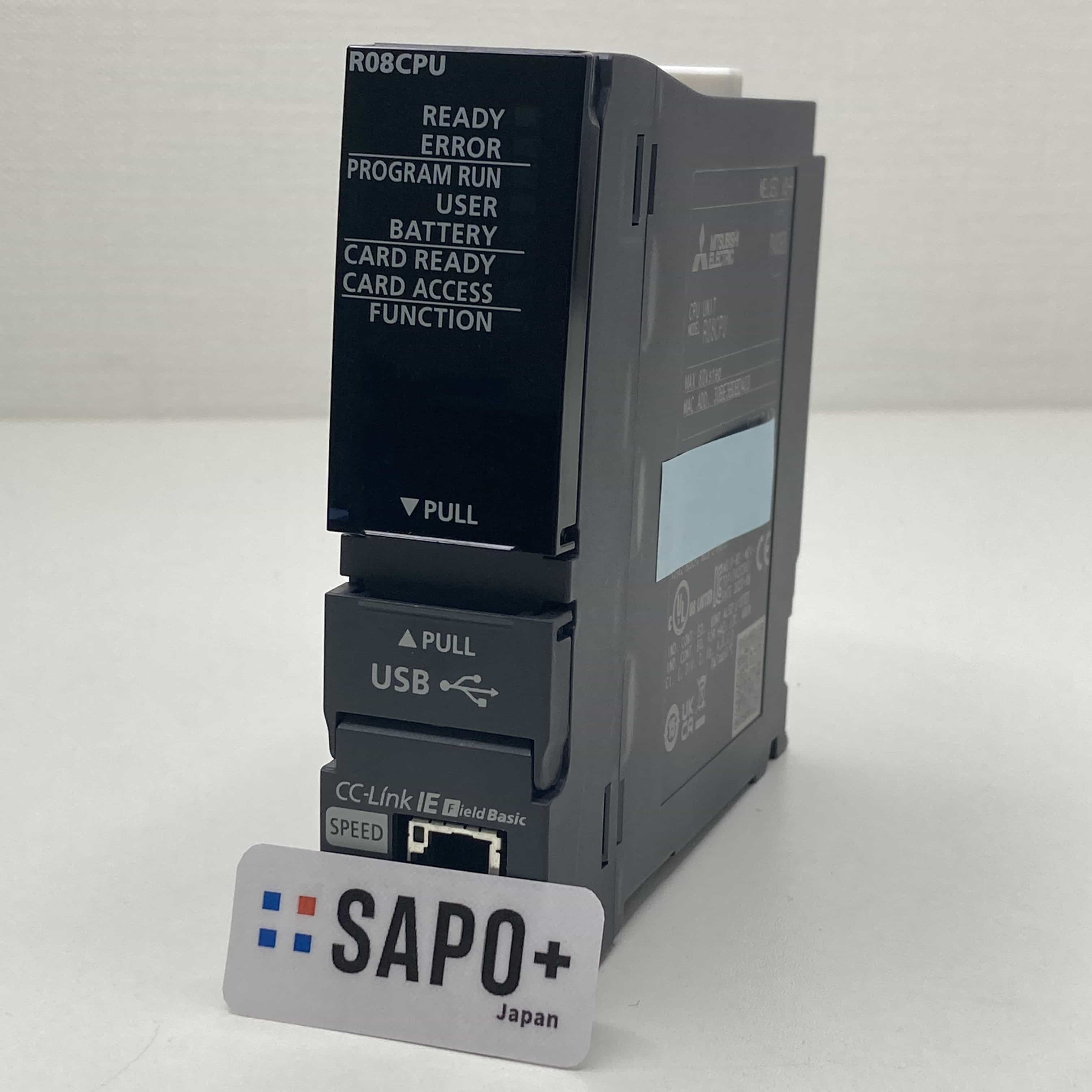 R08CPU 2023年製 初期化済 PLC CPUユニット 三菱電機