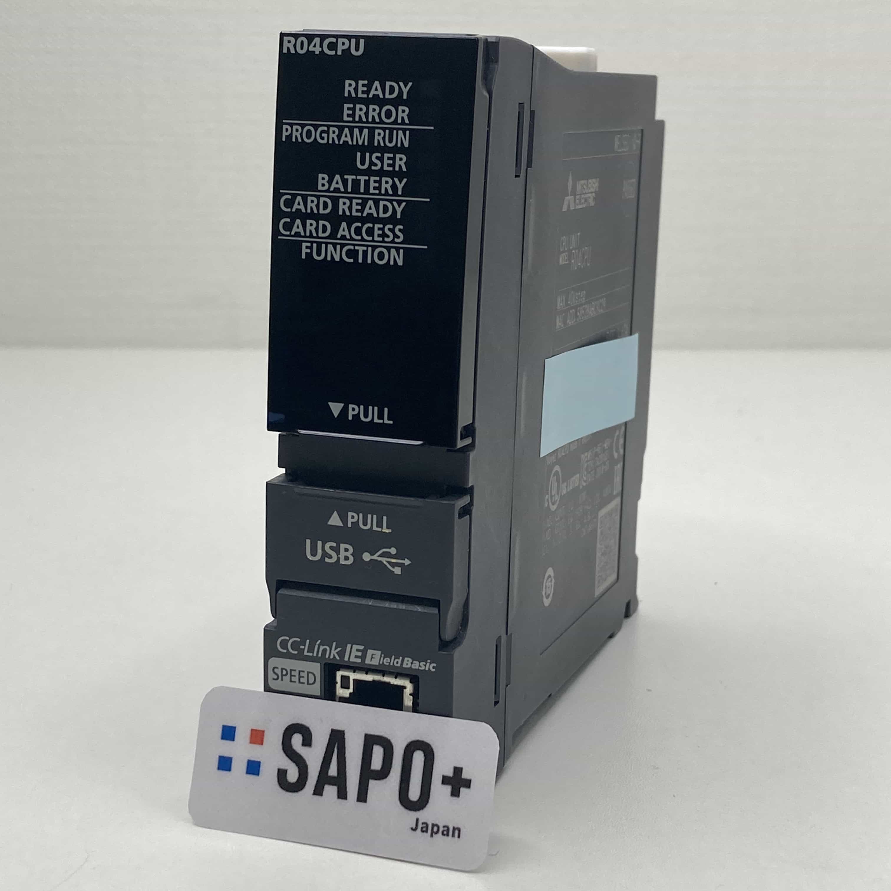 R04CPU 2018年製 初期化済 PLC CPUユニット 三菱電機