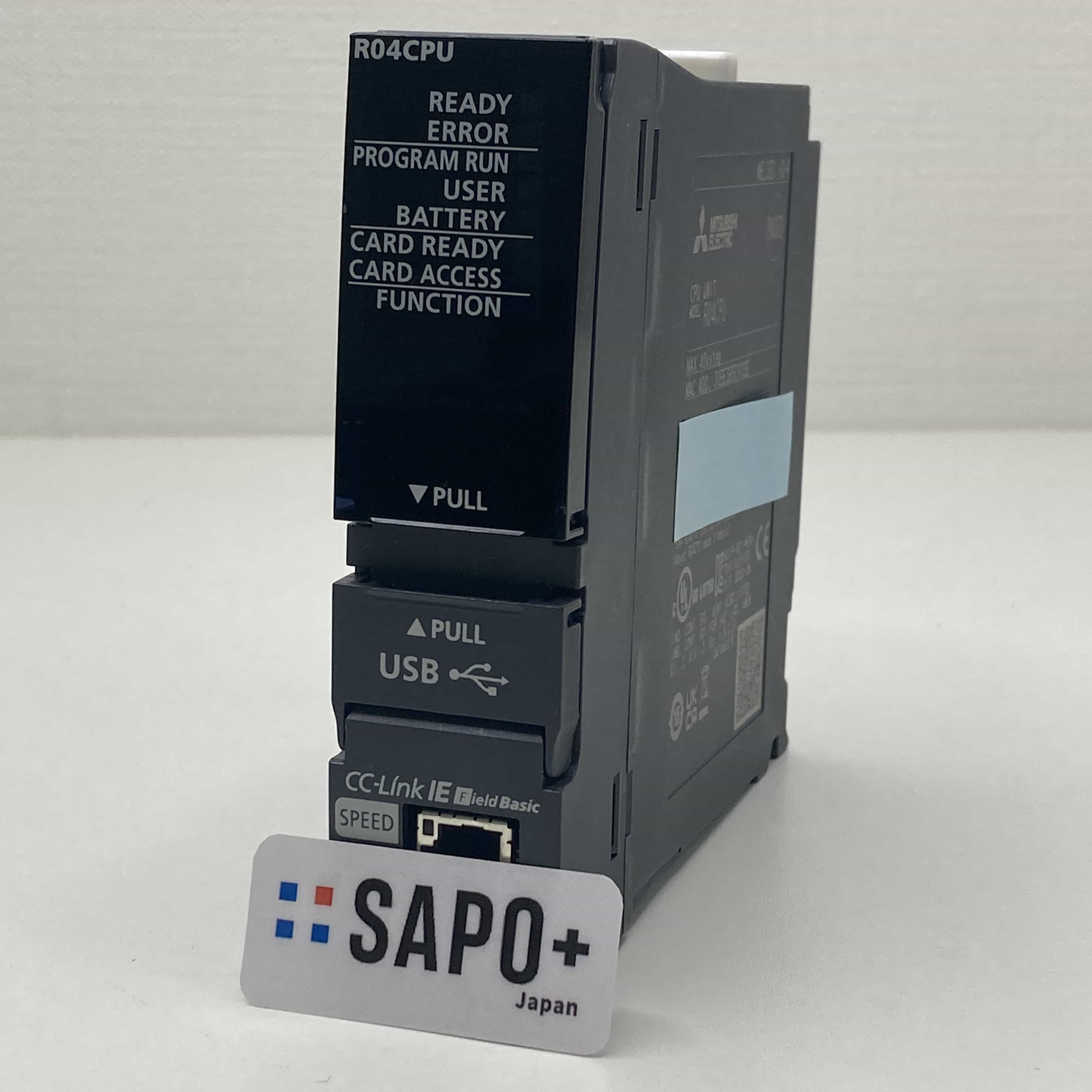 R04CPU 2023年製 初期化済 PLC CPUユニット 三菱電機
