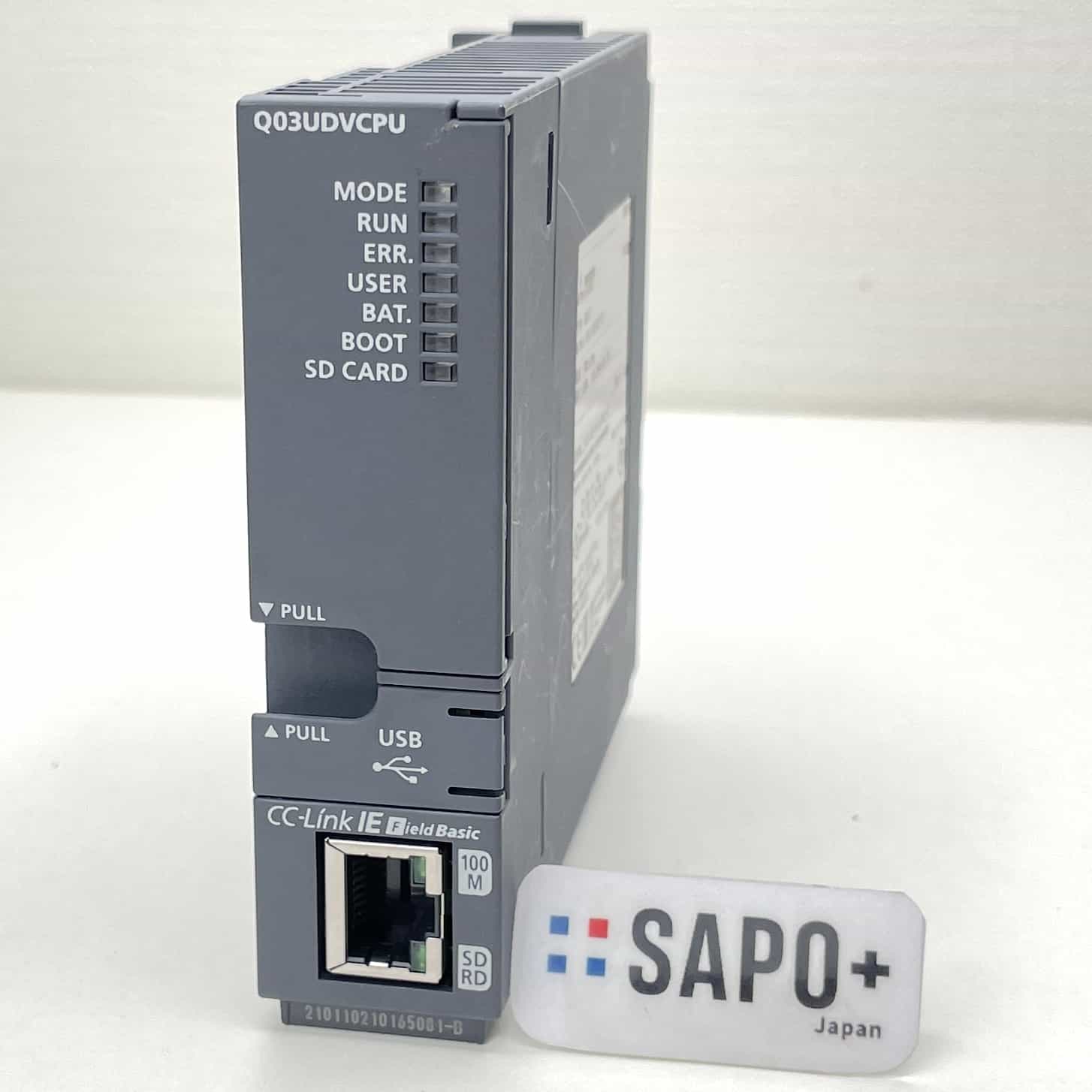 Q03UDVCPU 2019年製 初期化済 シリアル違い PLC CPUユニット 三菱電機