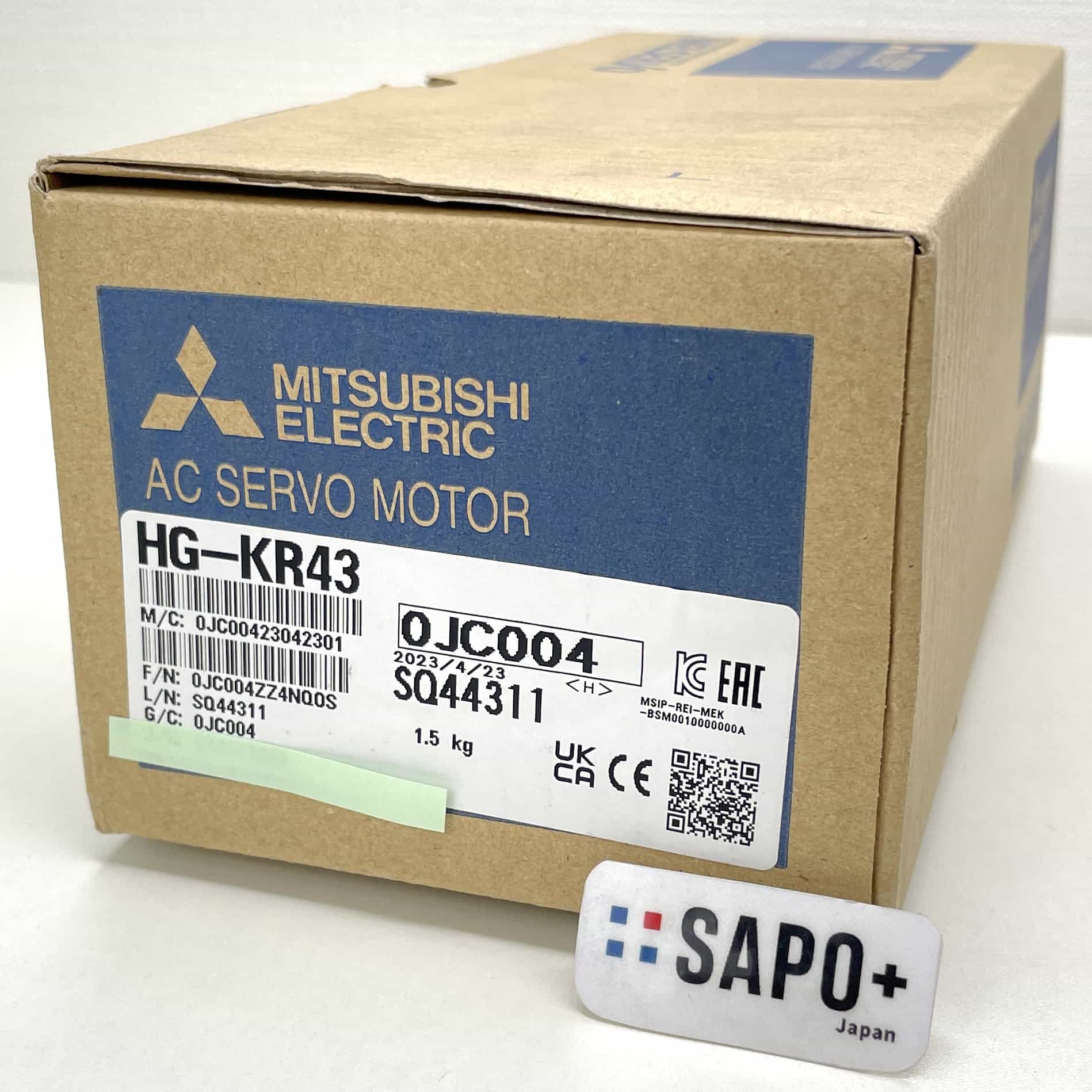 HG-KR43 2023年製 ACサーボモータ 三菱電機