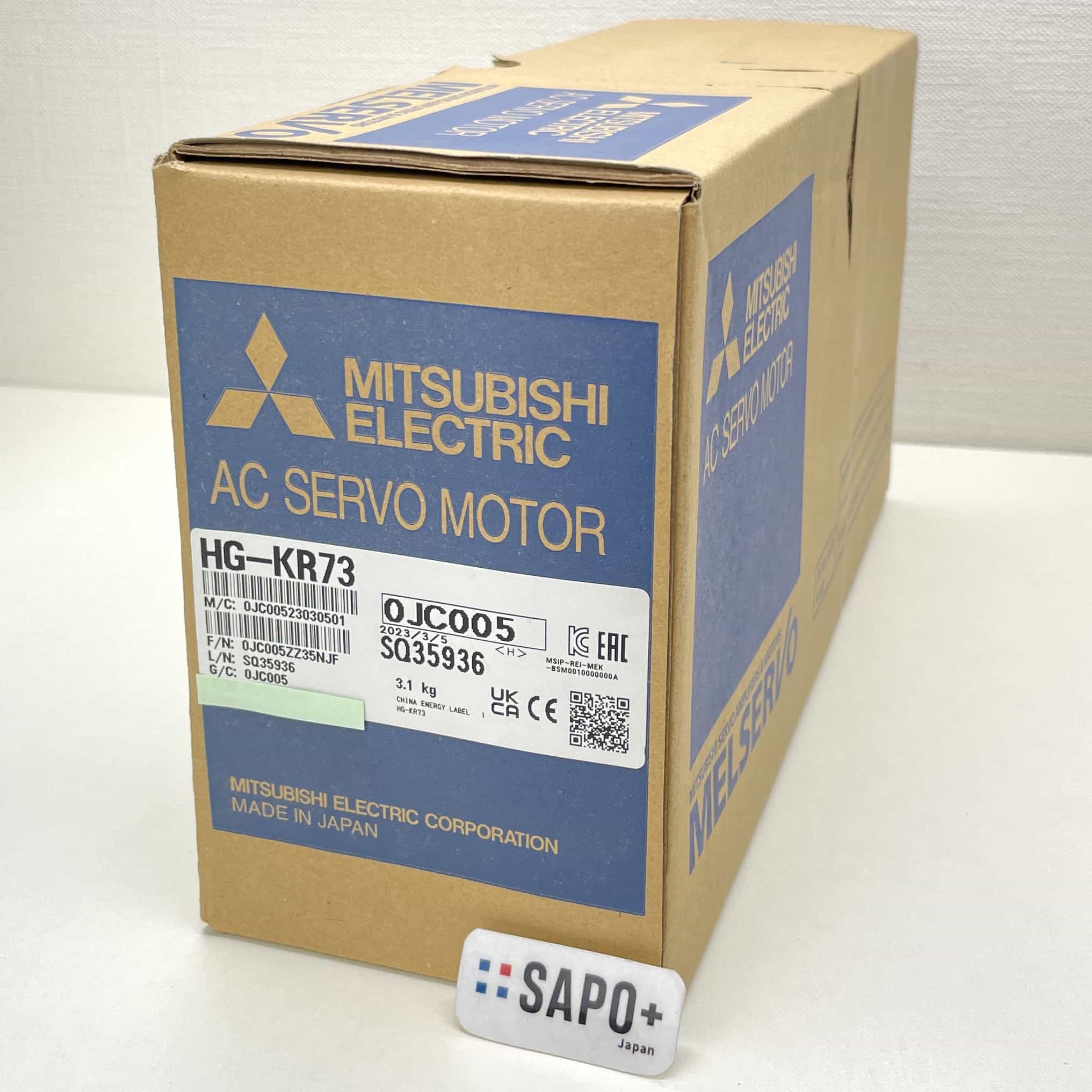 HG-KR73 2023年製 ACサーボモータ 三菱電機