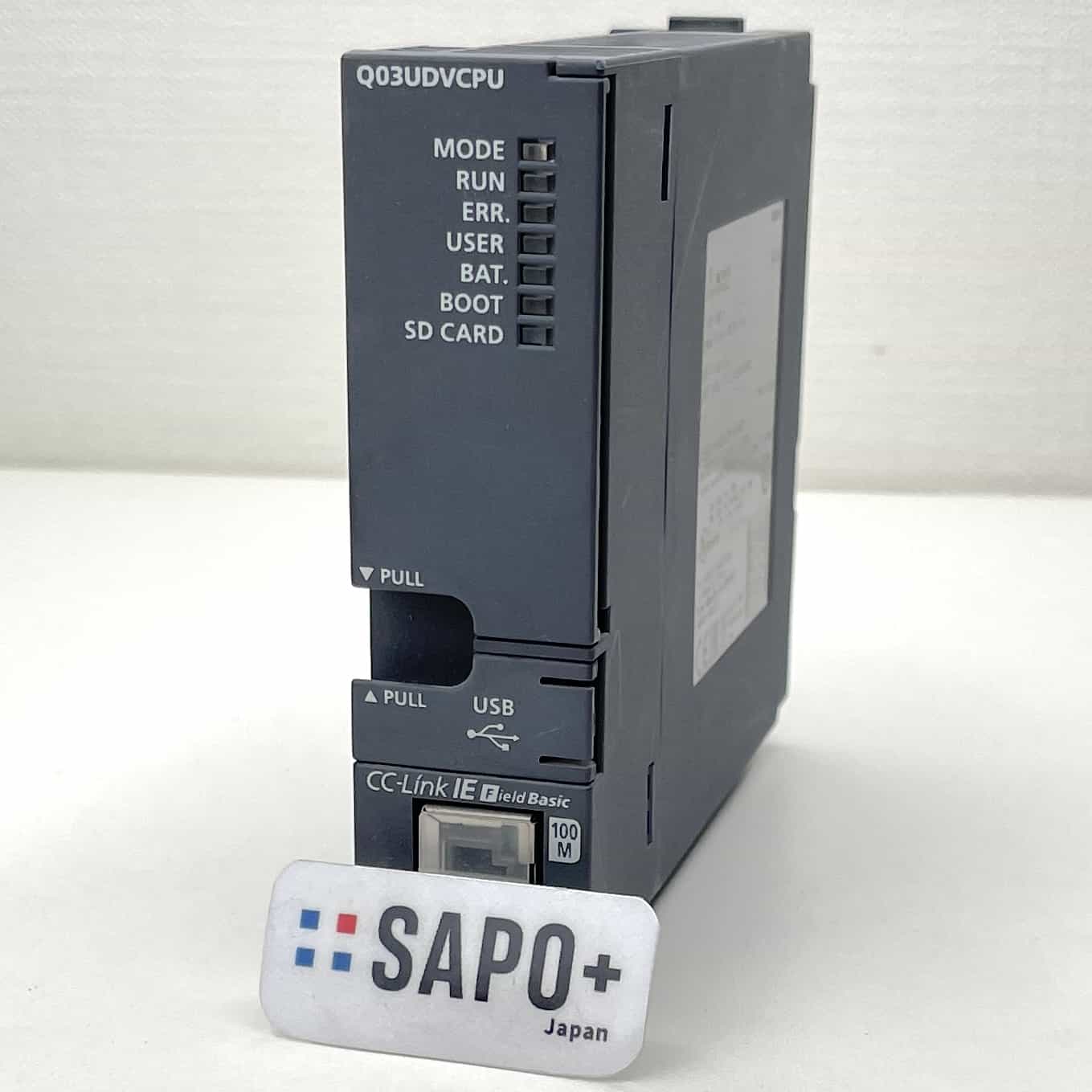 Q03UDVCPU 2017年製 初期化済 PLC CPUユニット 三菱電機