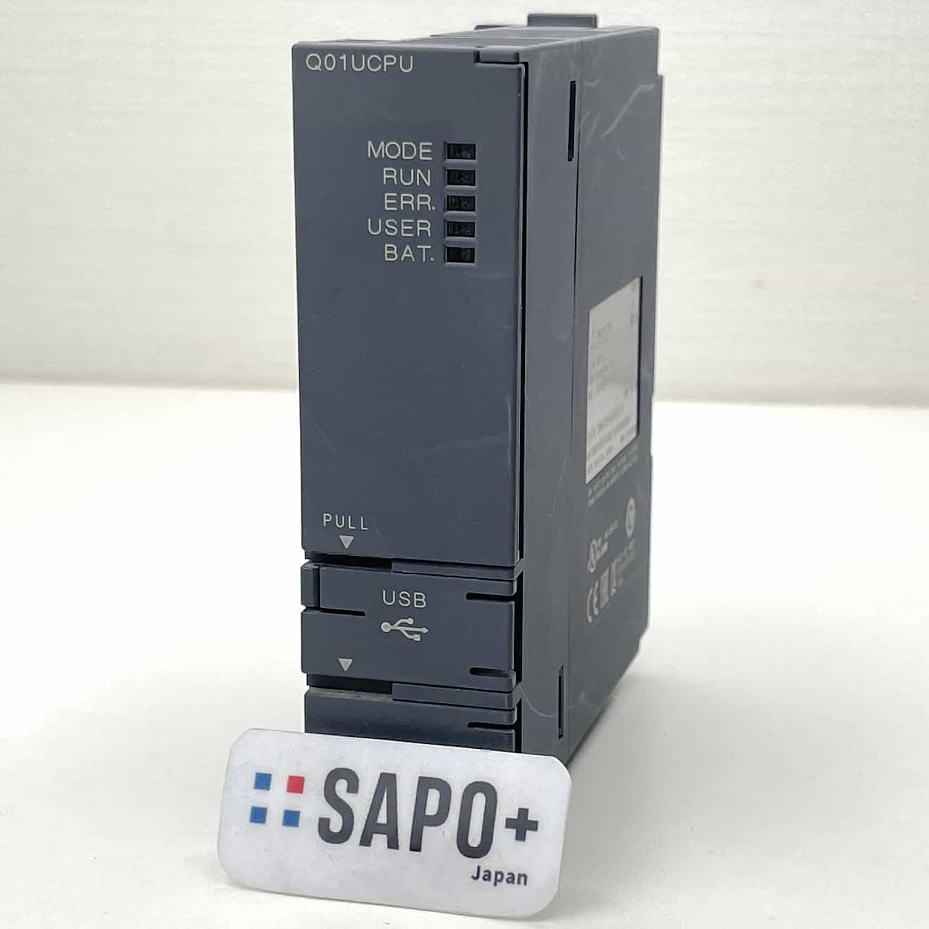 Q01UCPU 2018年製 初期化済 PLC CPUユニット 三菱電機