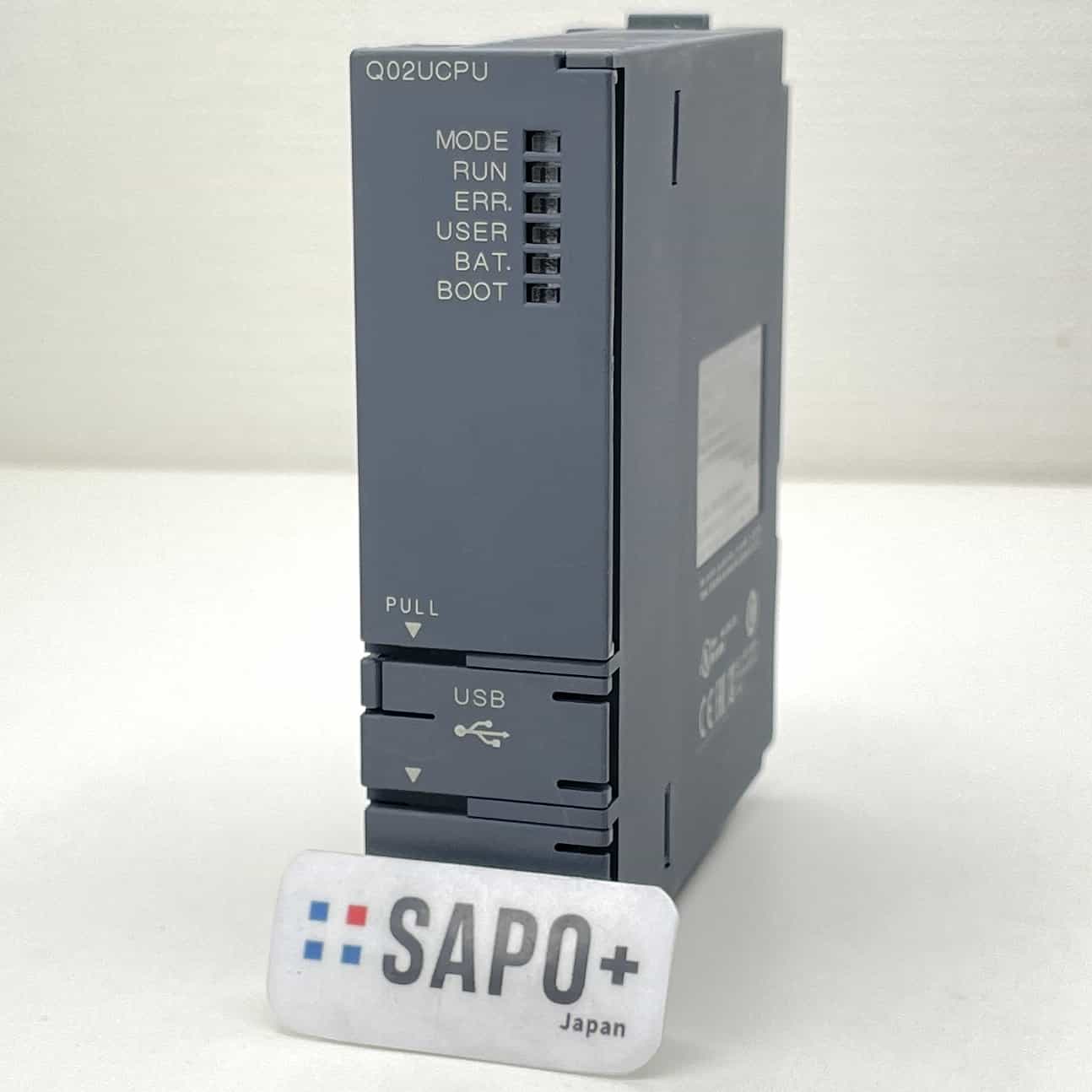 Q02UCPU 2018年製 初期化済 PLC CPUユニット 三菱電機
