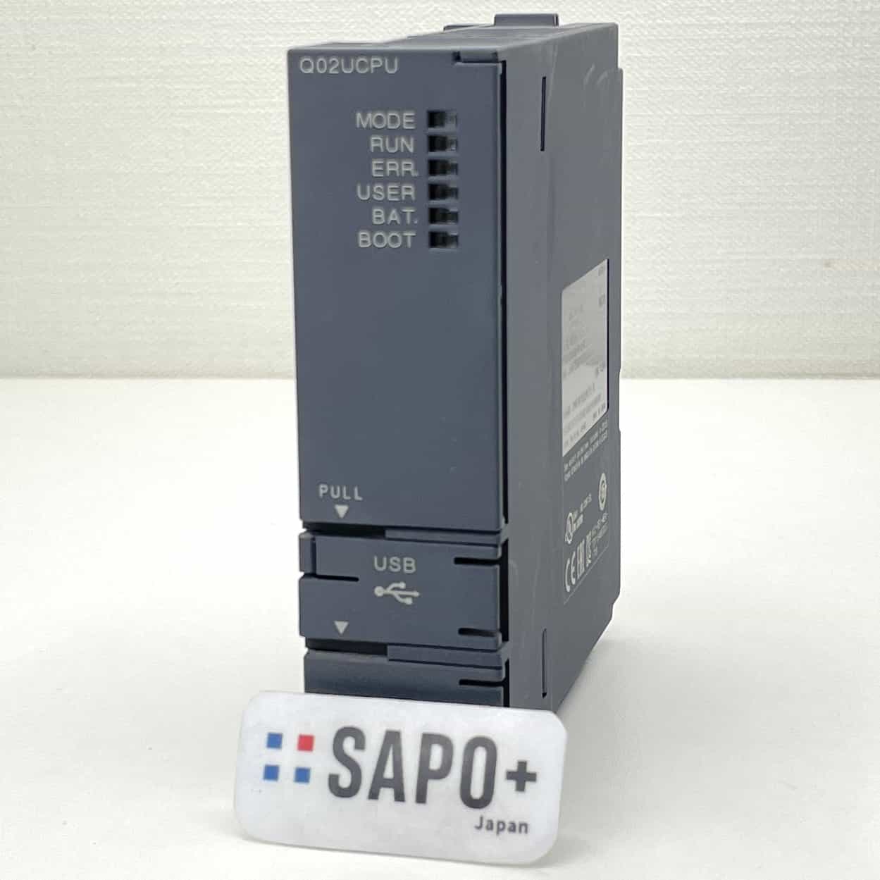 Q02UCPU 2017年製 初期化済 PLC CPUユニット 三菱電機