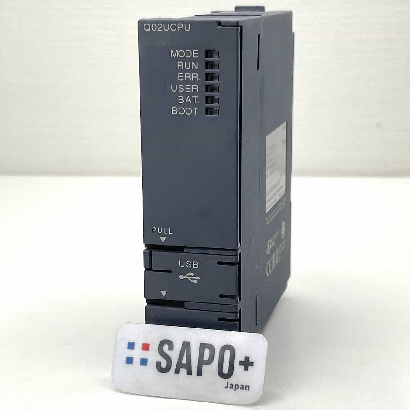 Q02UCPU 2016年製 初期化済 PLC CPUユニット 三菱電機