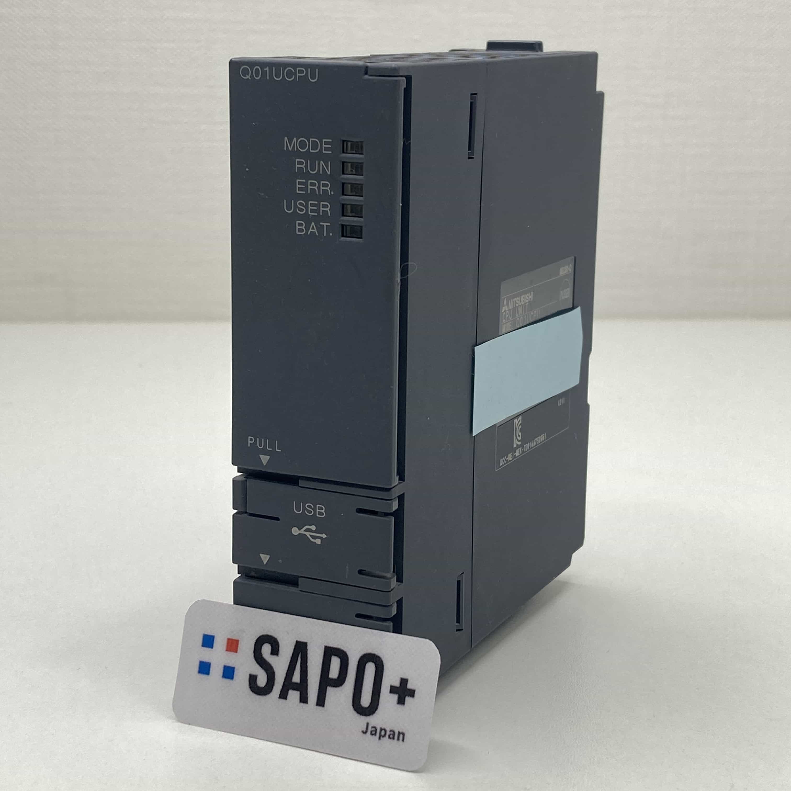 Q01UCPU 2012年製 PLC CPUユニット 三菱電機