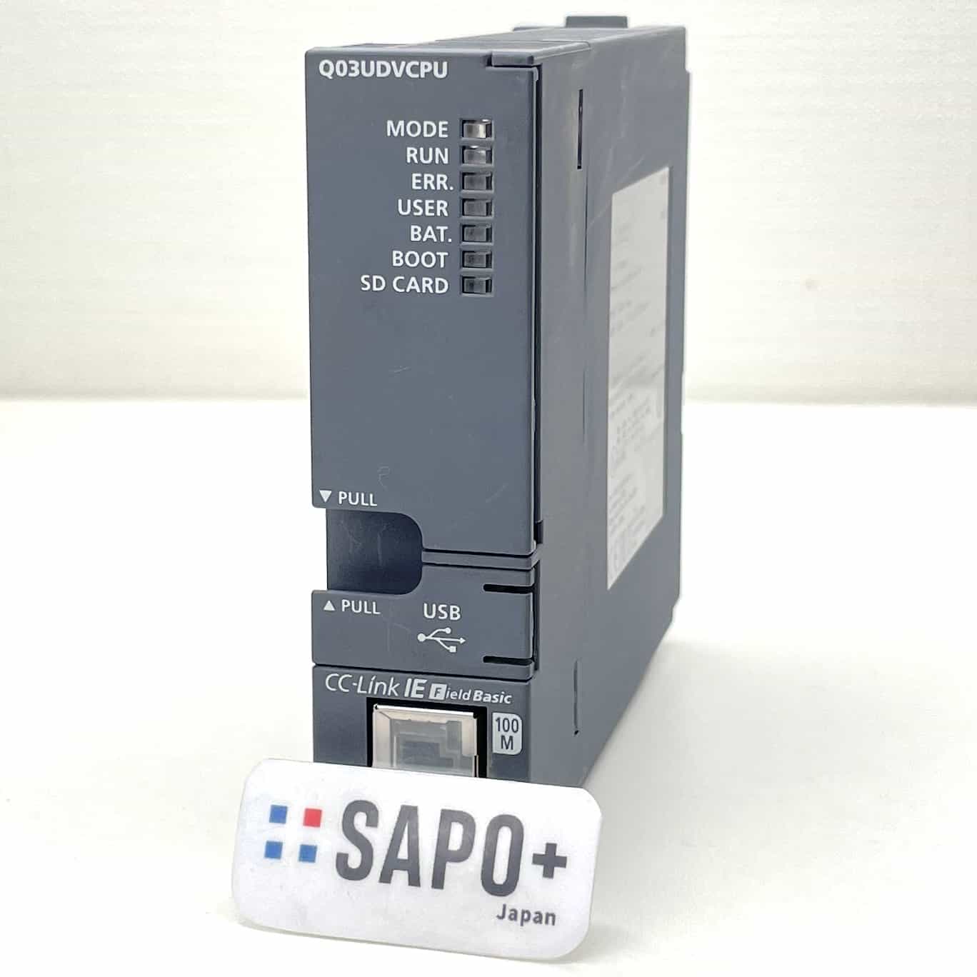 Q03UDVCPU 2020年製 初期化済 PLC CPUユニット 三菱電機
