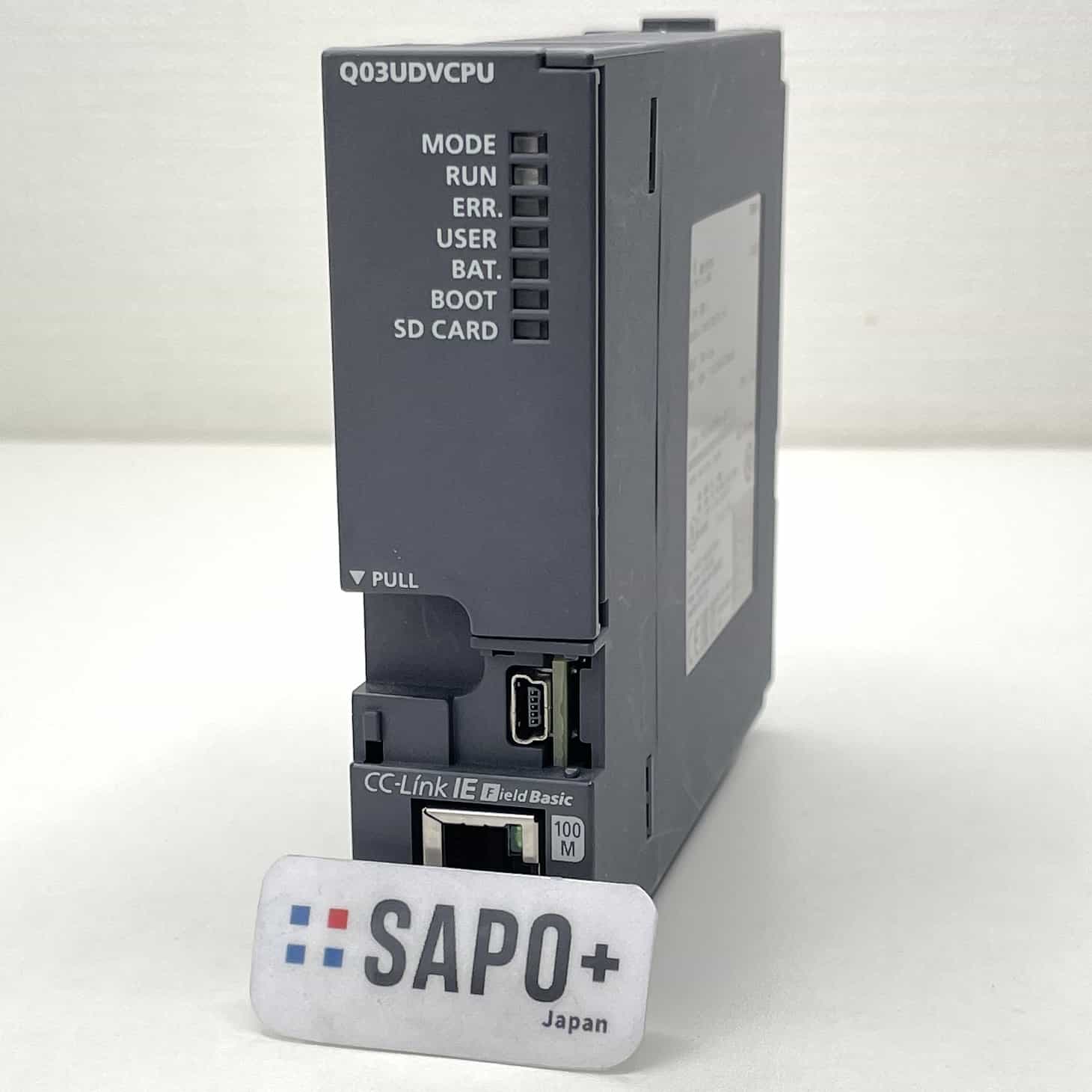 Q03UDVCPU 2017年製 破損有/欠損有 初期化済 PLC CPUユニット 三菱電機