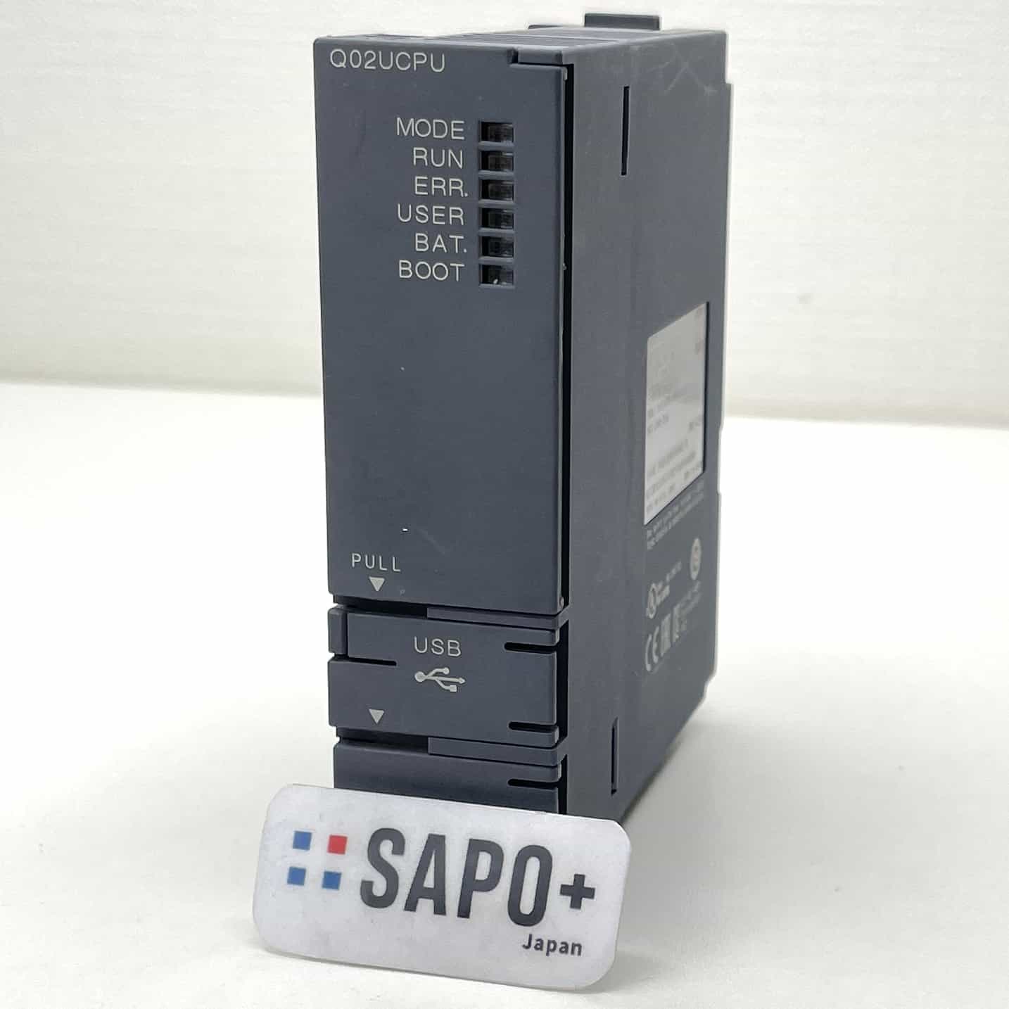 Q02UCPU 2018年製 初期化済 PLC CPUユニット 三菱電機