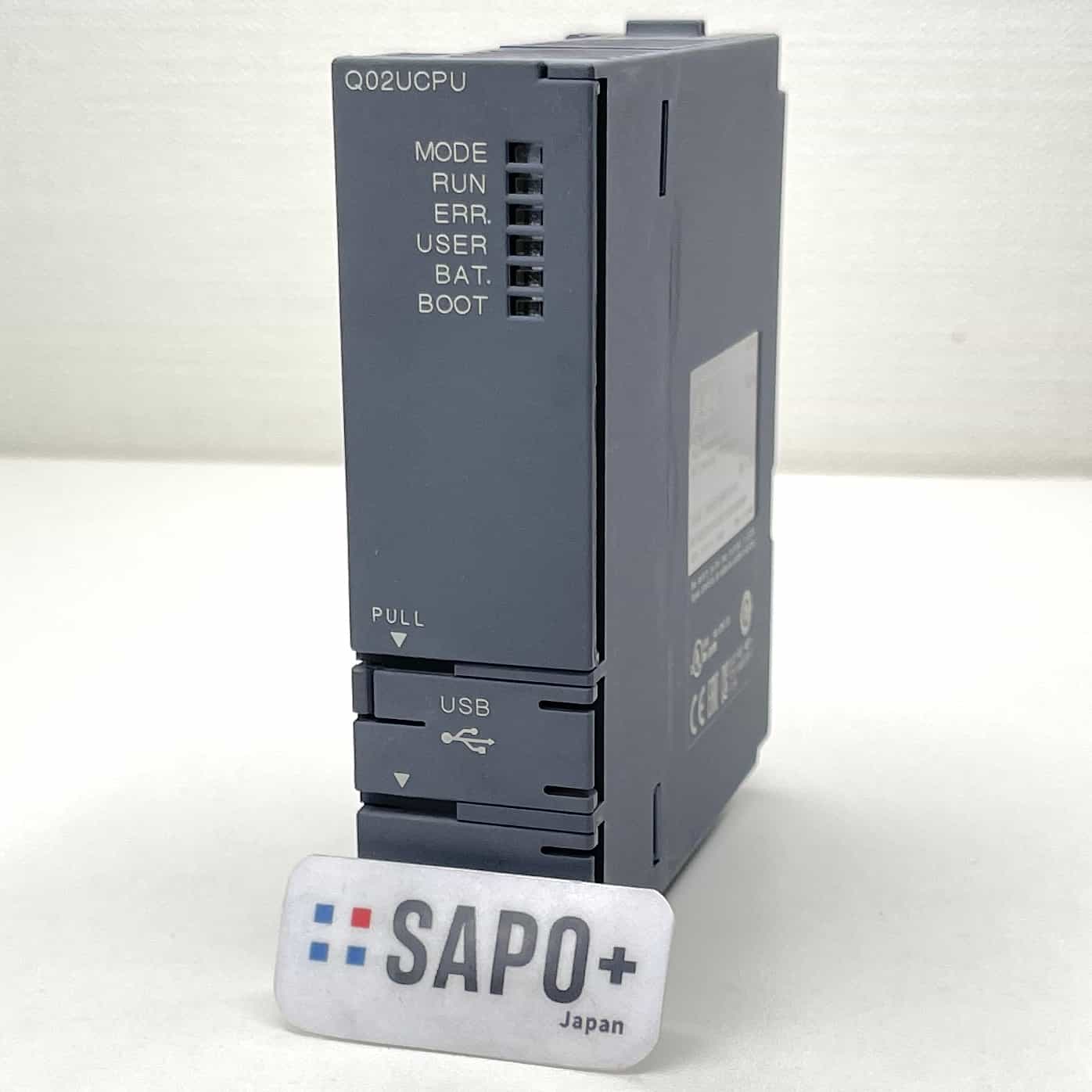 Q02UCPU 2017年製 初期化済 PLC CPUユニット 三菱電機