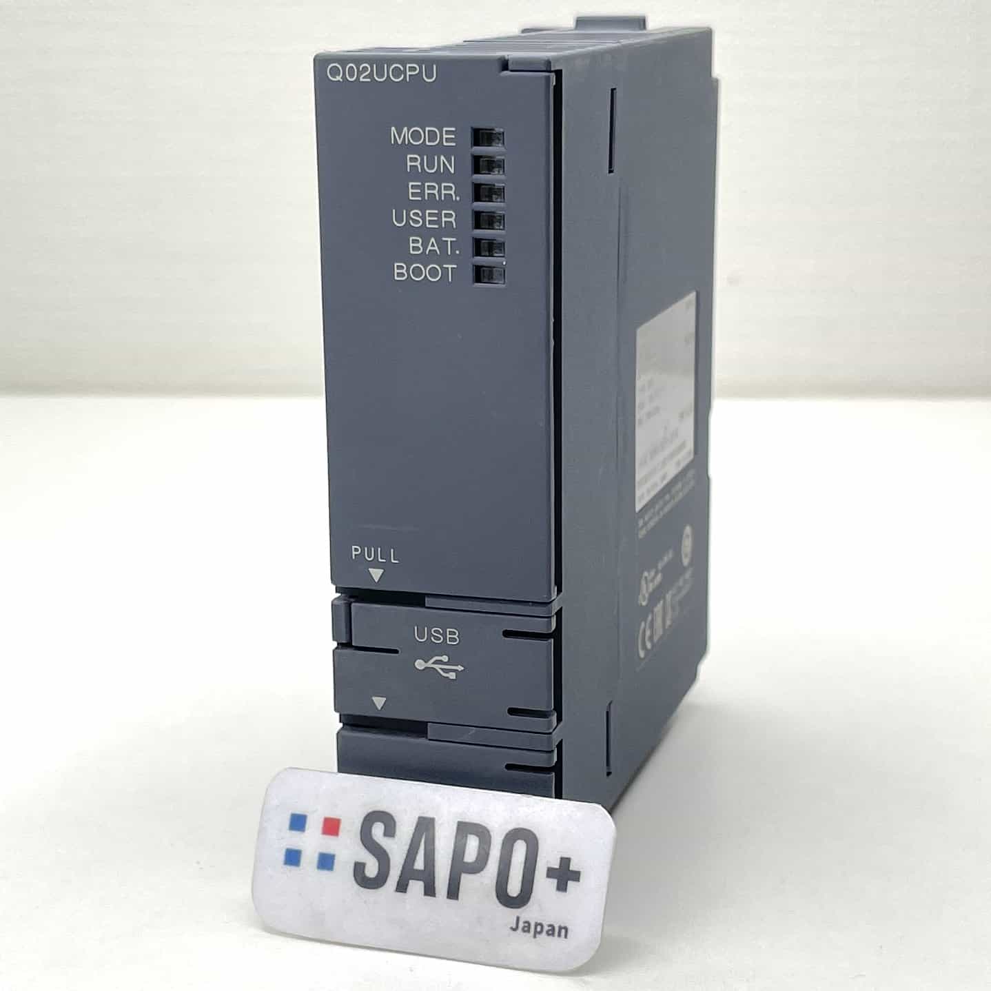 Q02UCPU 2016年製 初期化済 PLC CPUユニット 三菱電機