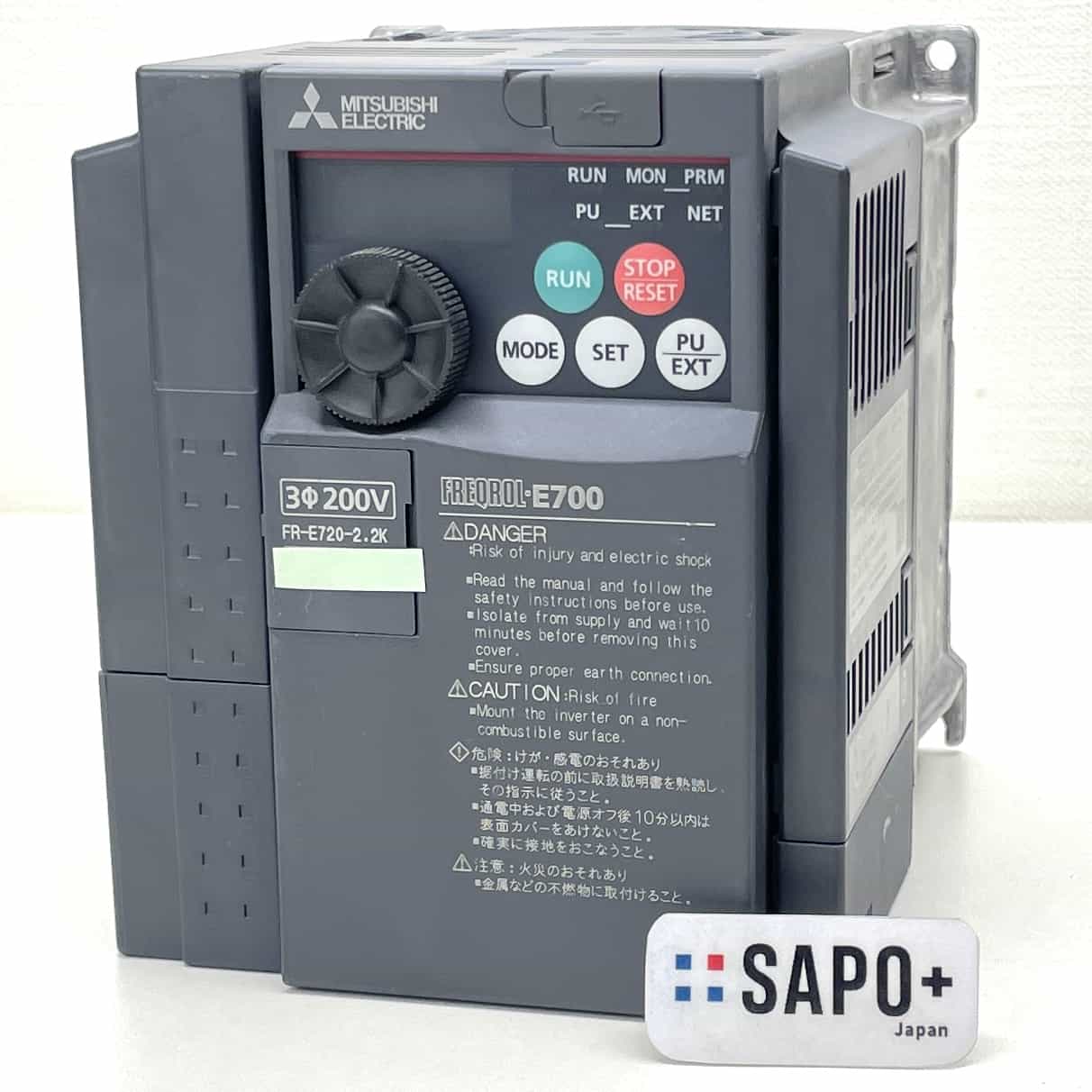 FR-E720-2.2K 2017年製 インバータ 三菱電機