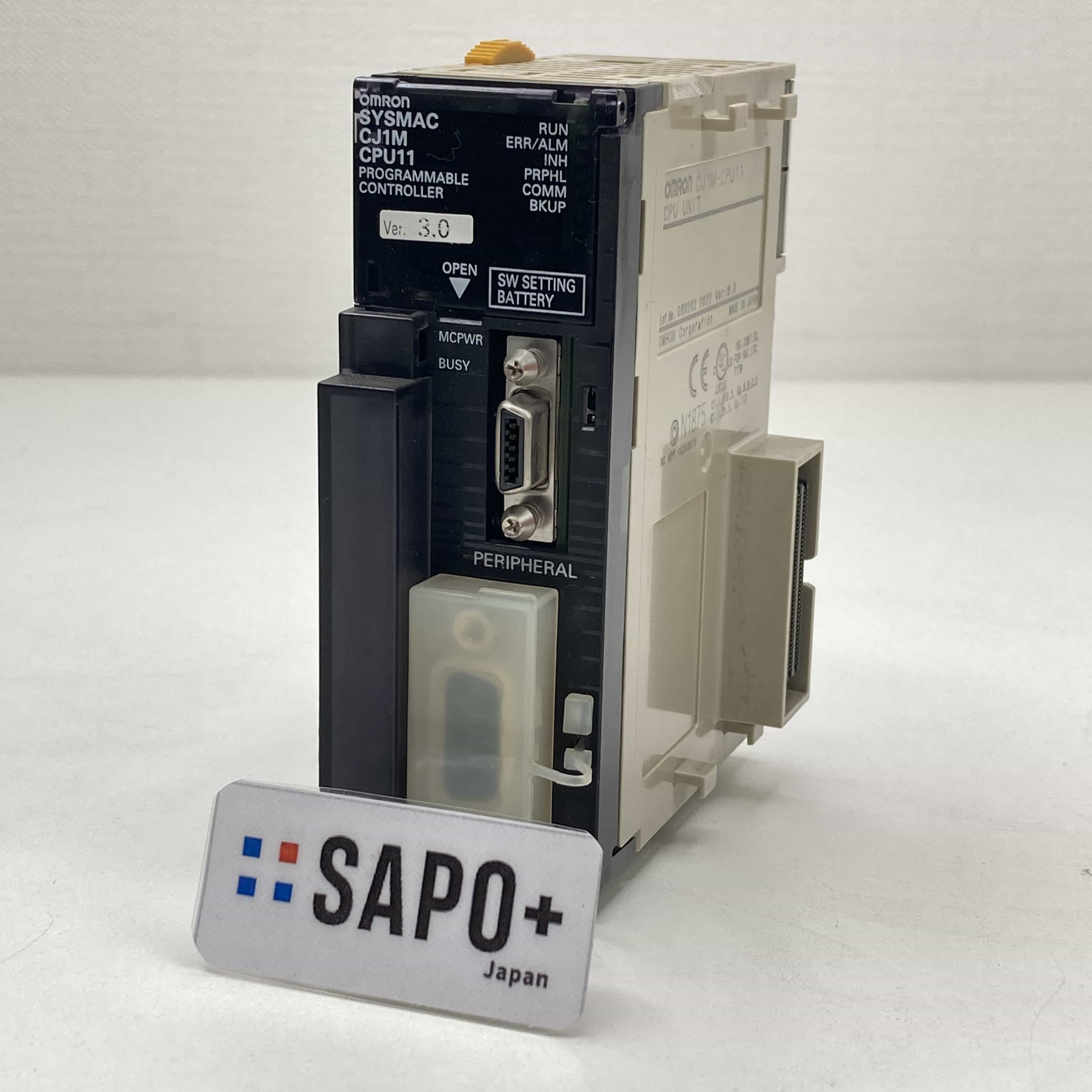 CJ1M-CPU11 PLC CPUユニット オムロン