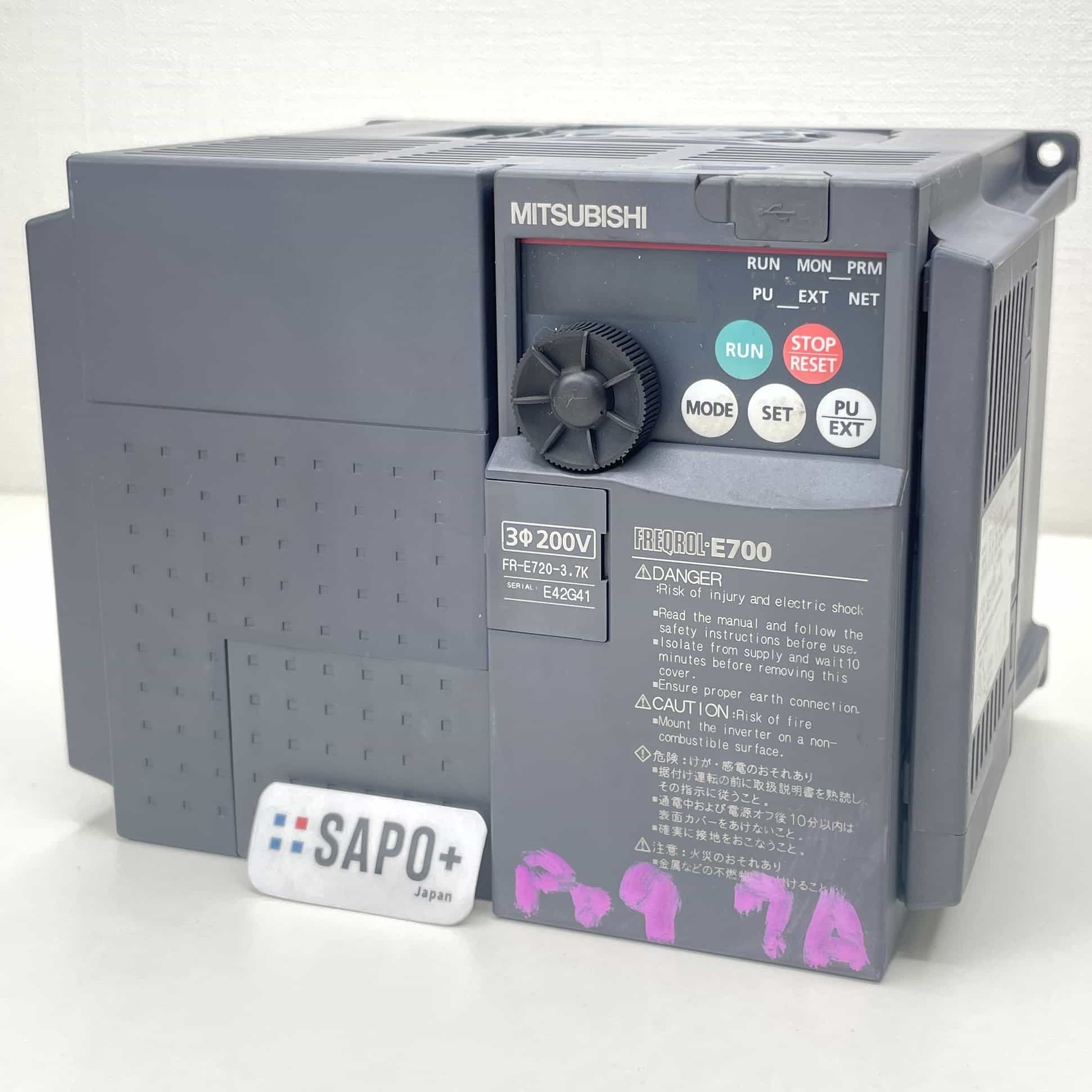 FR-E720-3.7K 2014年製 インバータ 三菱電機