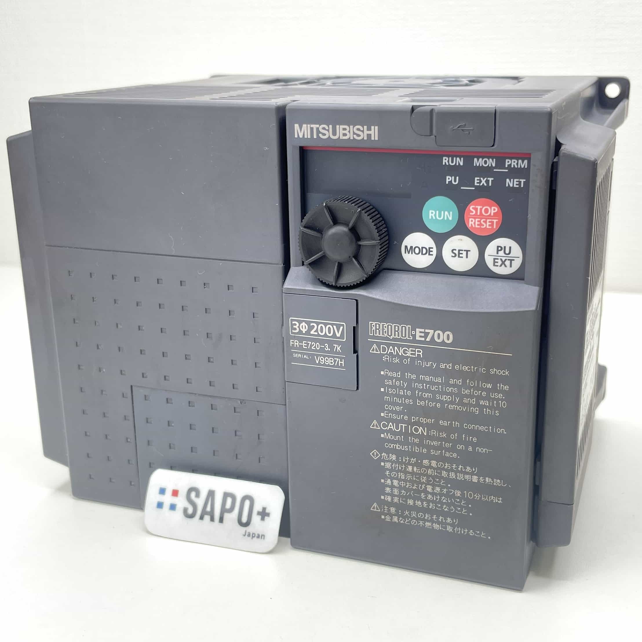 FR-E720-3.7K  カバーシリアル違い インバータ 三菱電機