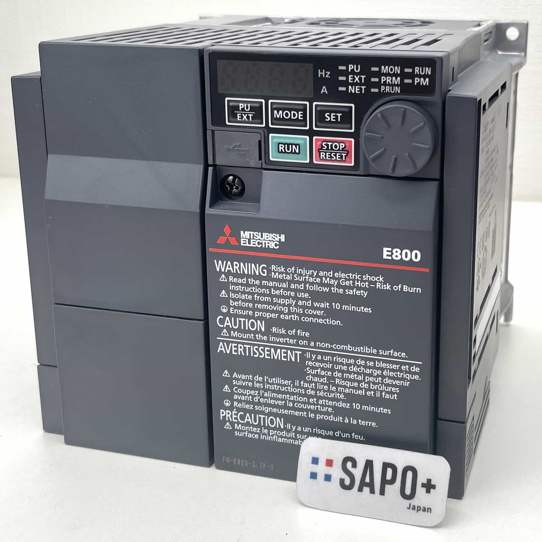 FR-E820-3.7K-1 2022年製 インバータ 三菱電機