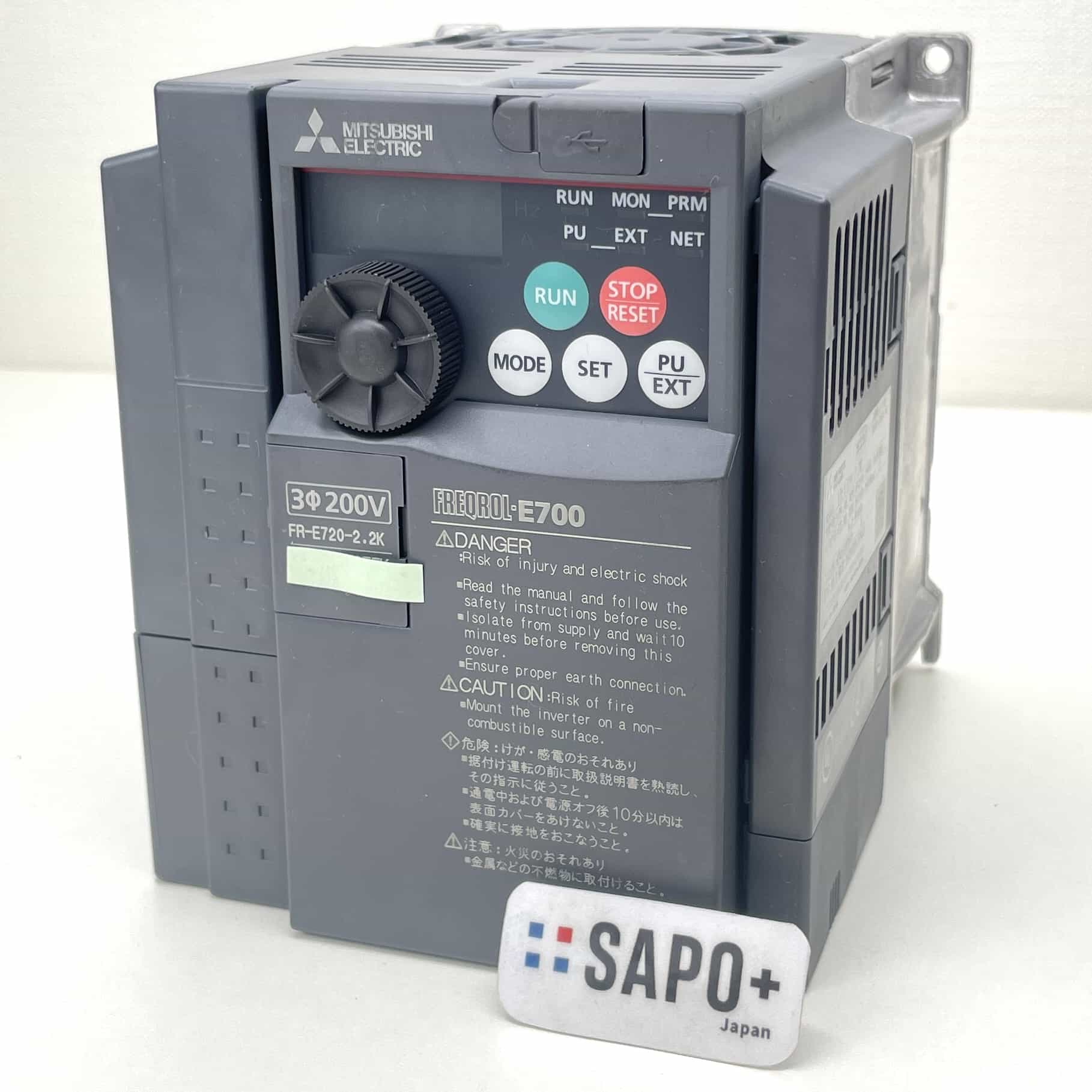 FR-E720-2.2K 2018年製 インバータ 三菱電機