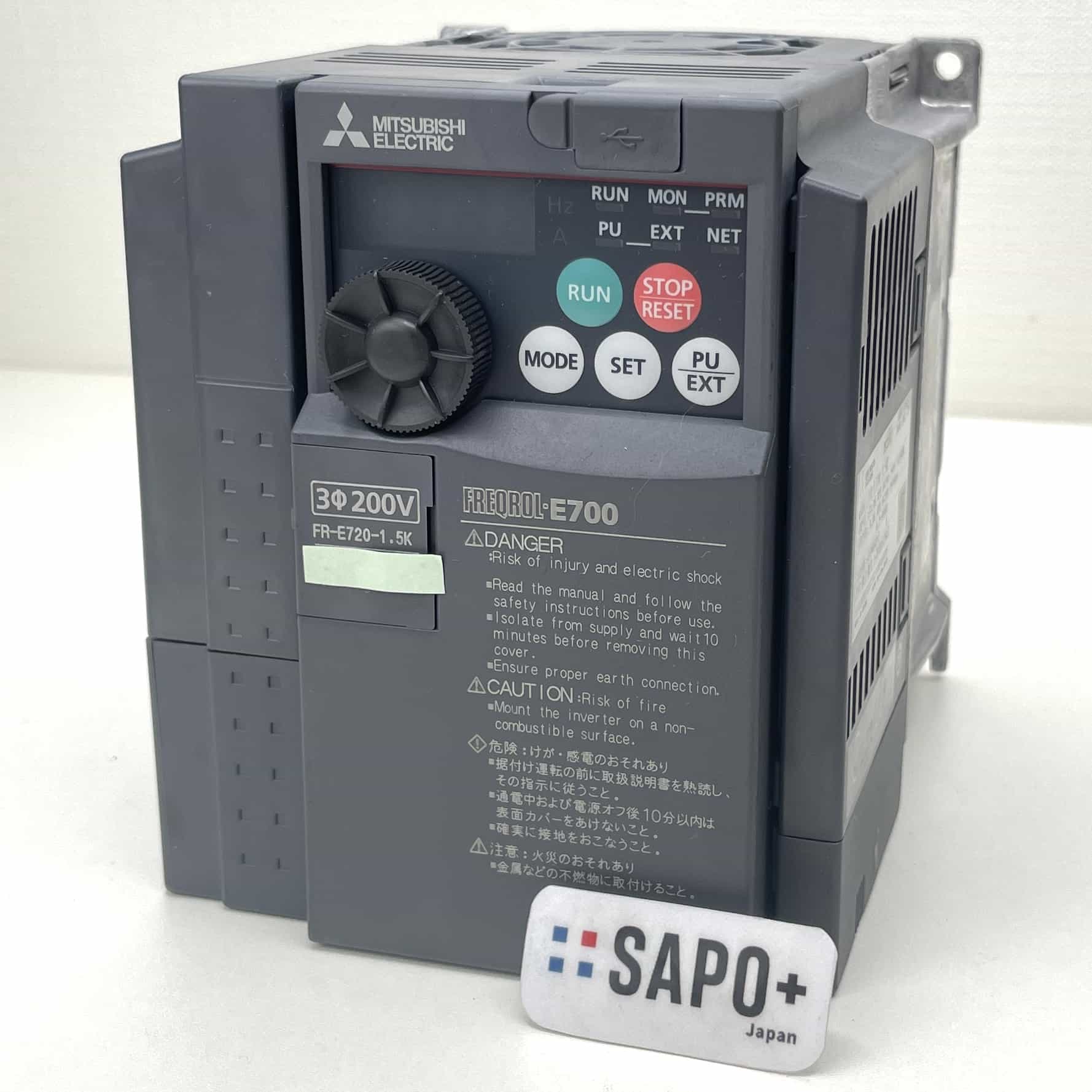 FR-E720-1.5K 2017年製 インバータ 三菱電機