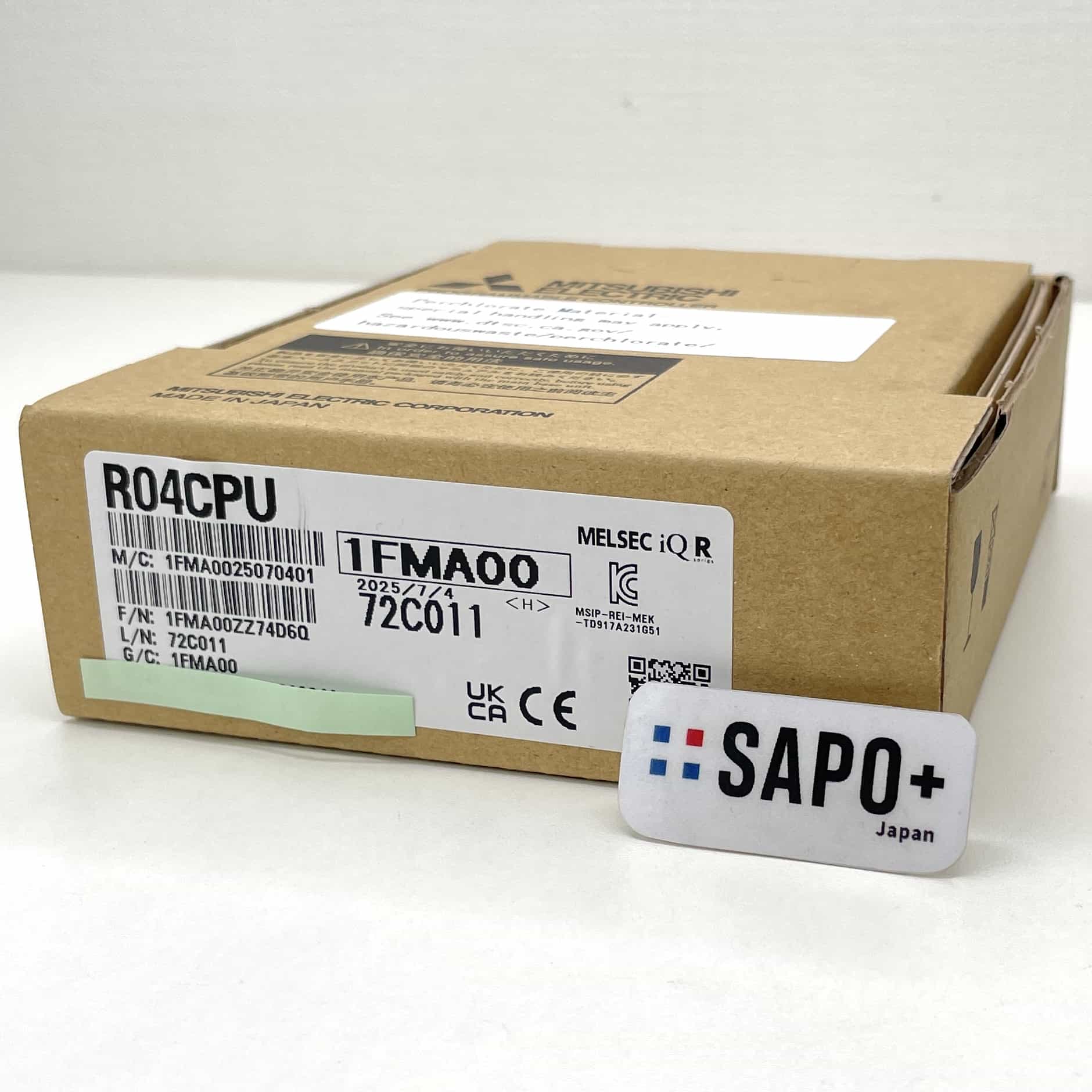 R04CPU 2025年製 PLC CPUユニット 三菱電機
