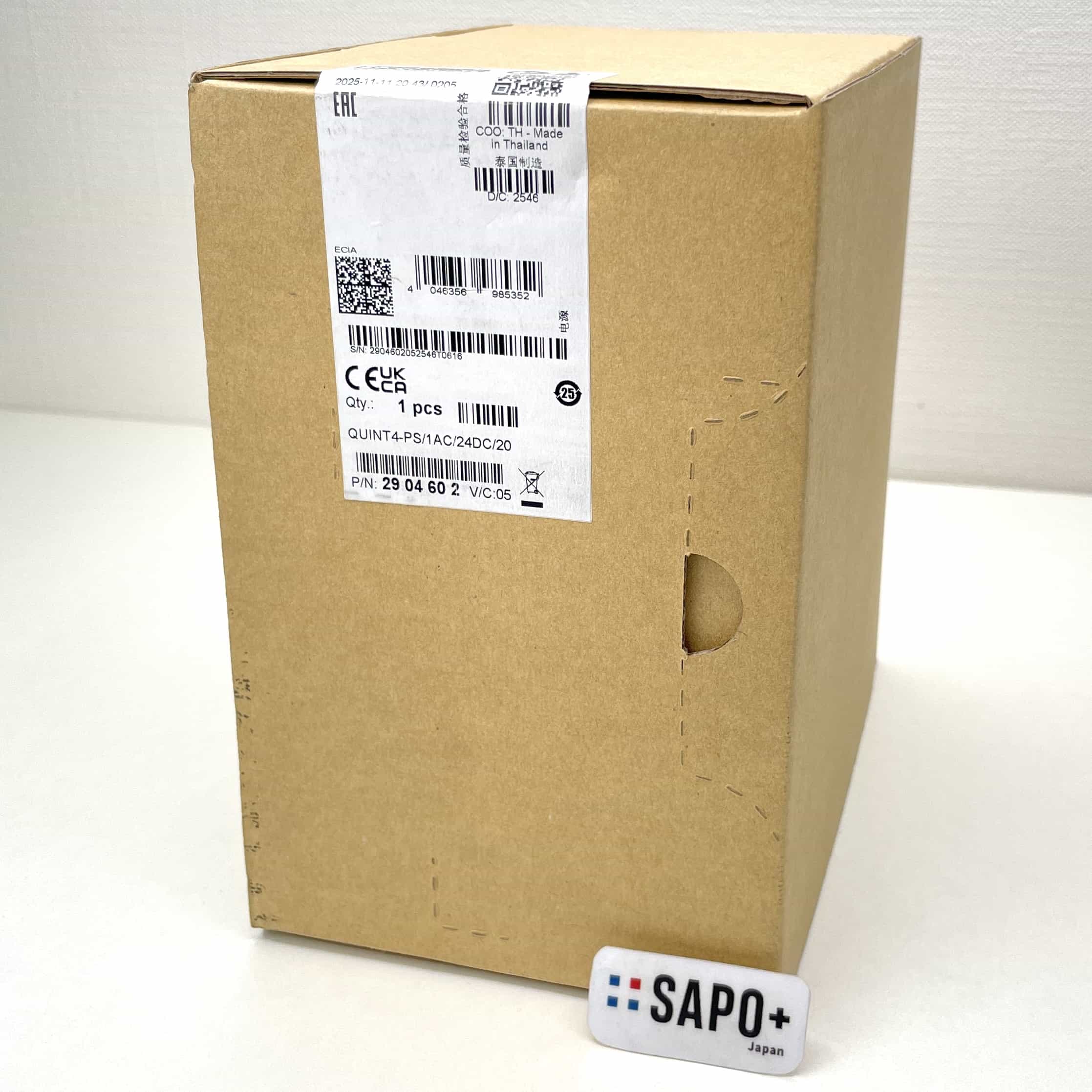 QUINT4-PS/1AC/24DC/20 2025年製 スイッチング電源 Phoenix Contact