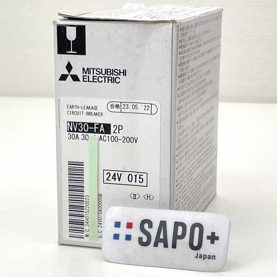 NV30-FA 2P 30A 2022年製 漏電遮断器 三菱電機